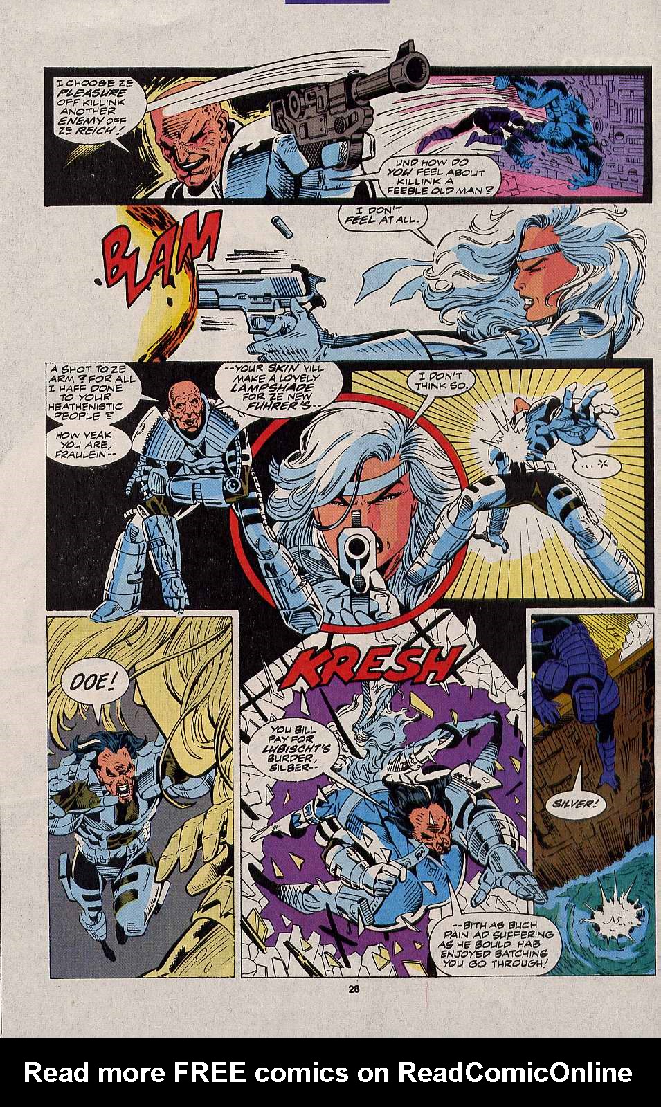 Read online Silver Sable and the Wild Pack comic -  Issue #8 - 21