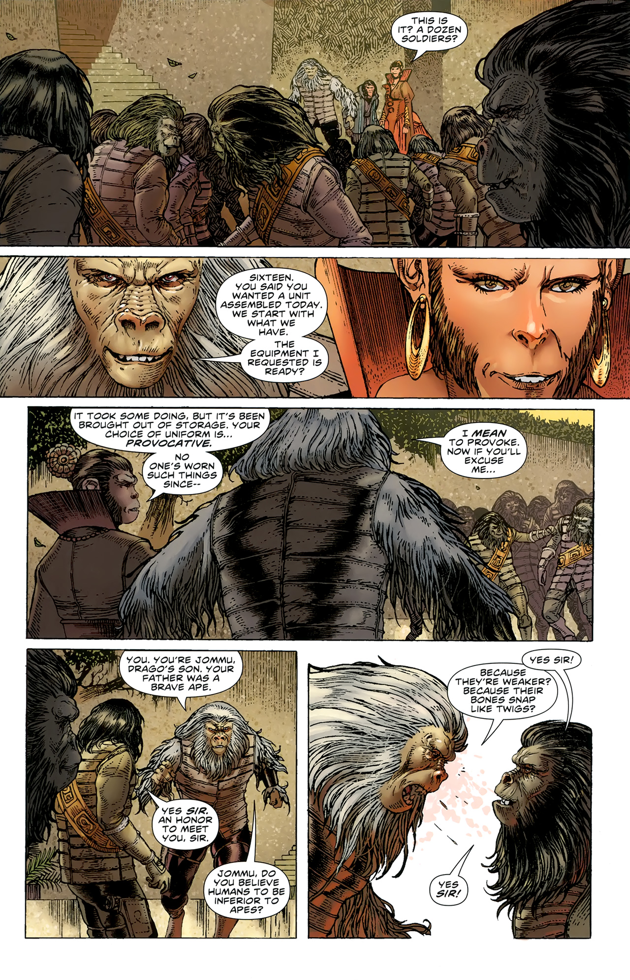 Read online Planet of the Apes (2011) comic -  Issue #2 - 13