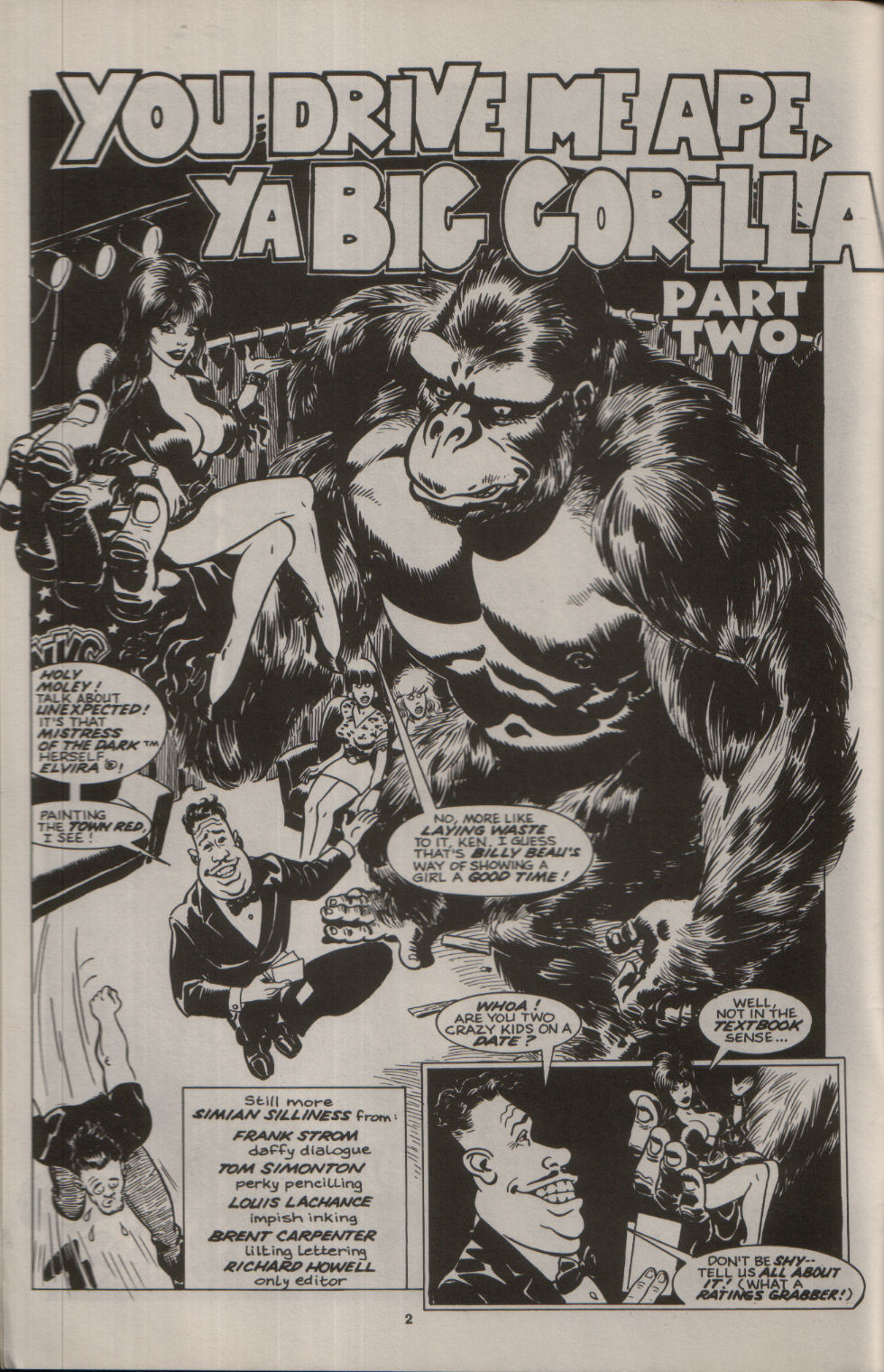 Read online Elvira, Mistress of the Dark comic -  Issue #15 - 3