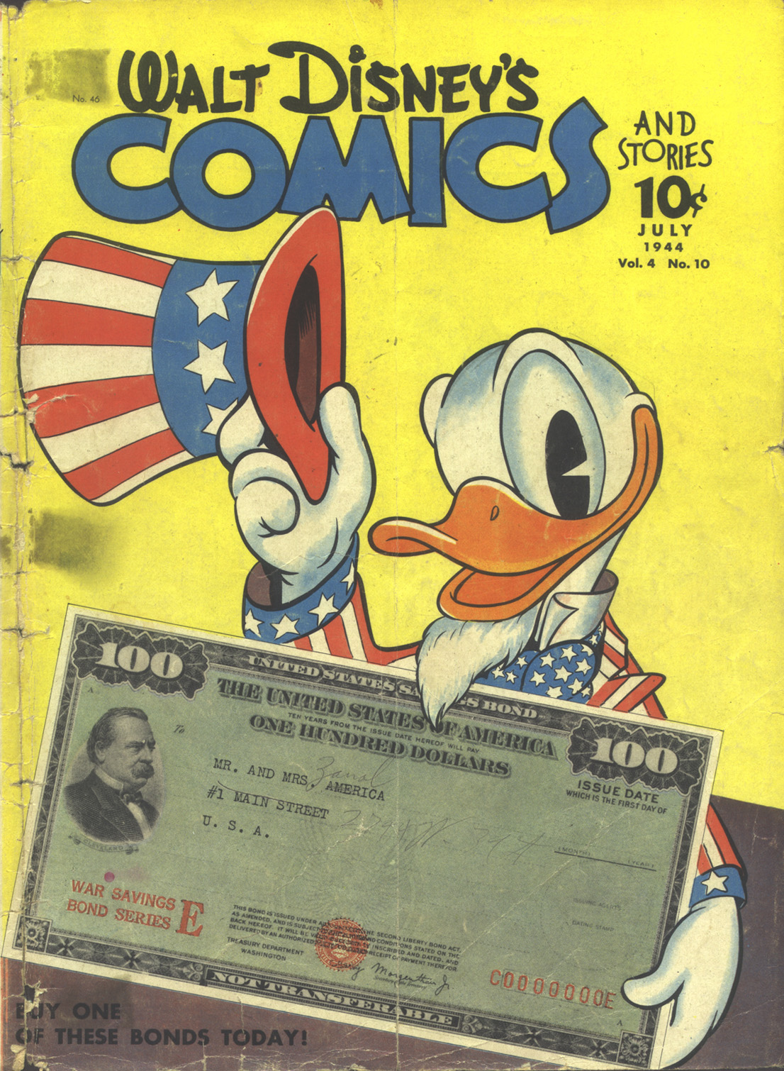 Read online Walt Disney's Comics and Stories comic -  Issue #46 - 1