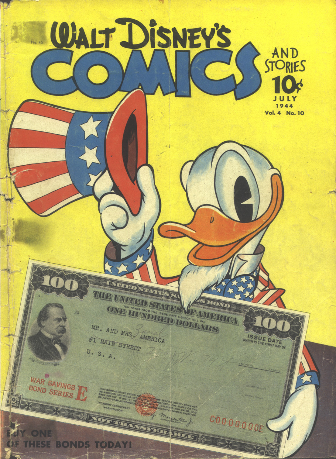Walt Disney's Comics and Stories issue 46 - Page 1