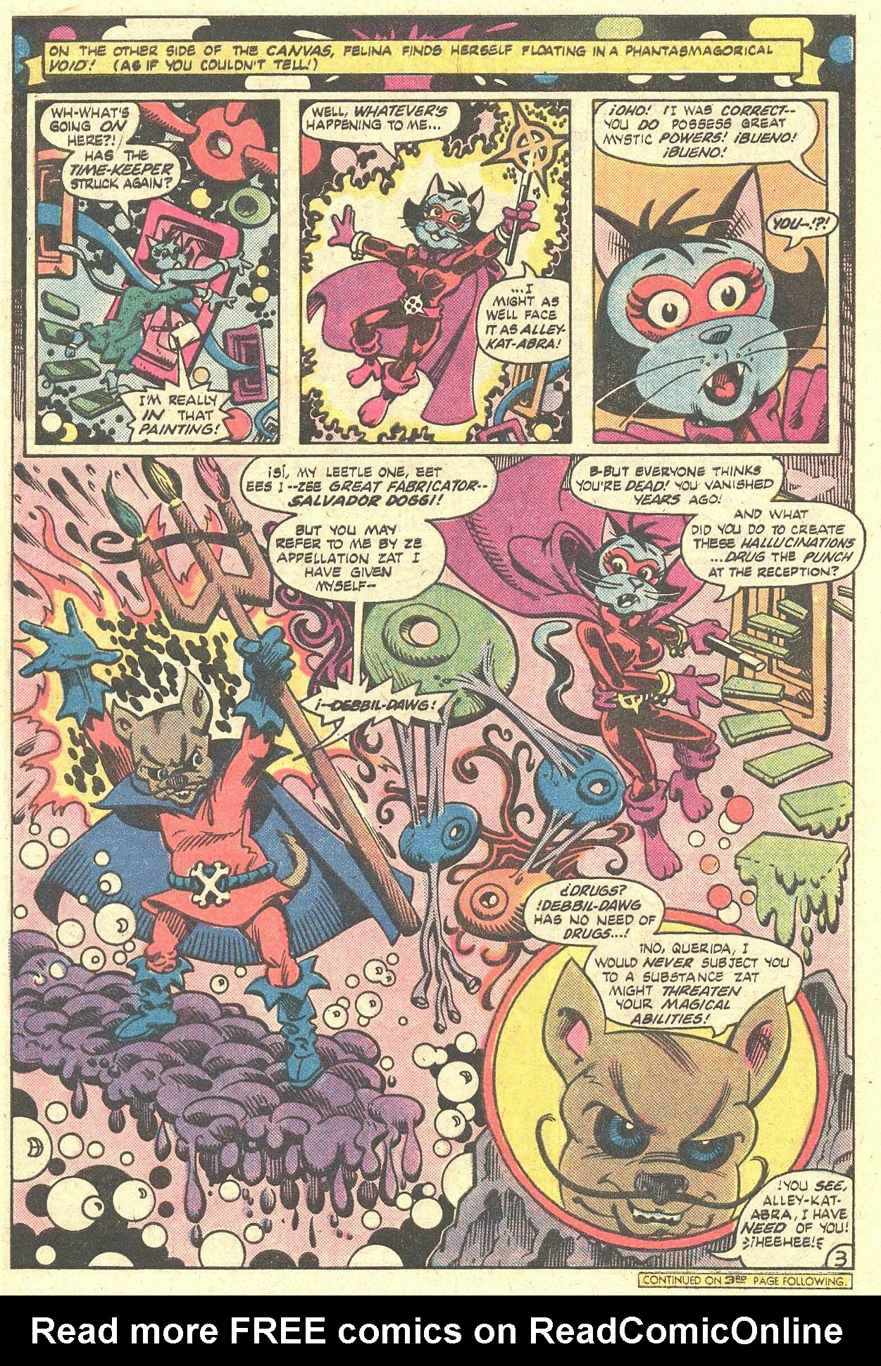 Read online Captain Carrot and His Amazing Zoo Crew! comic -  Issue #9 - 22