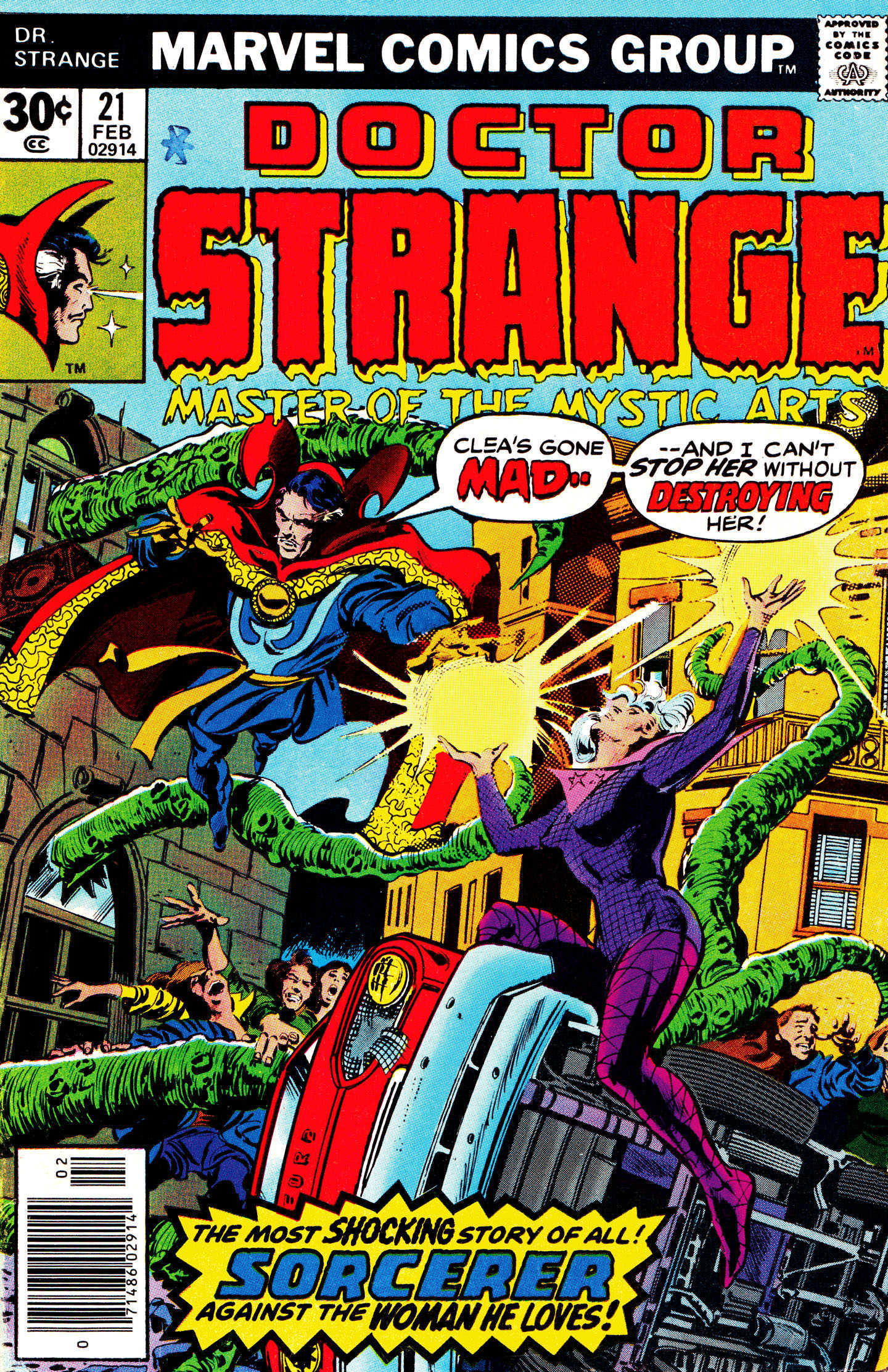 Read online Doctor Strange (1974) comic -  Issue #21 - 1