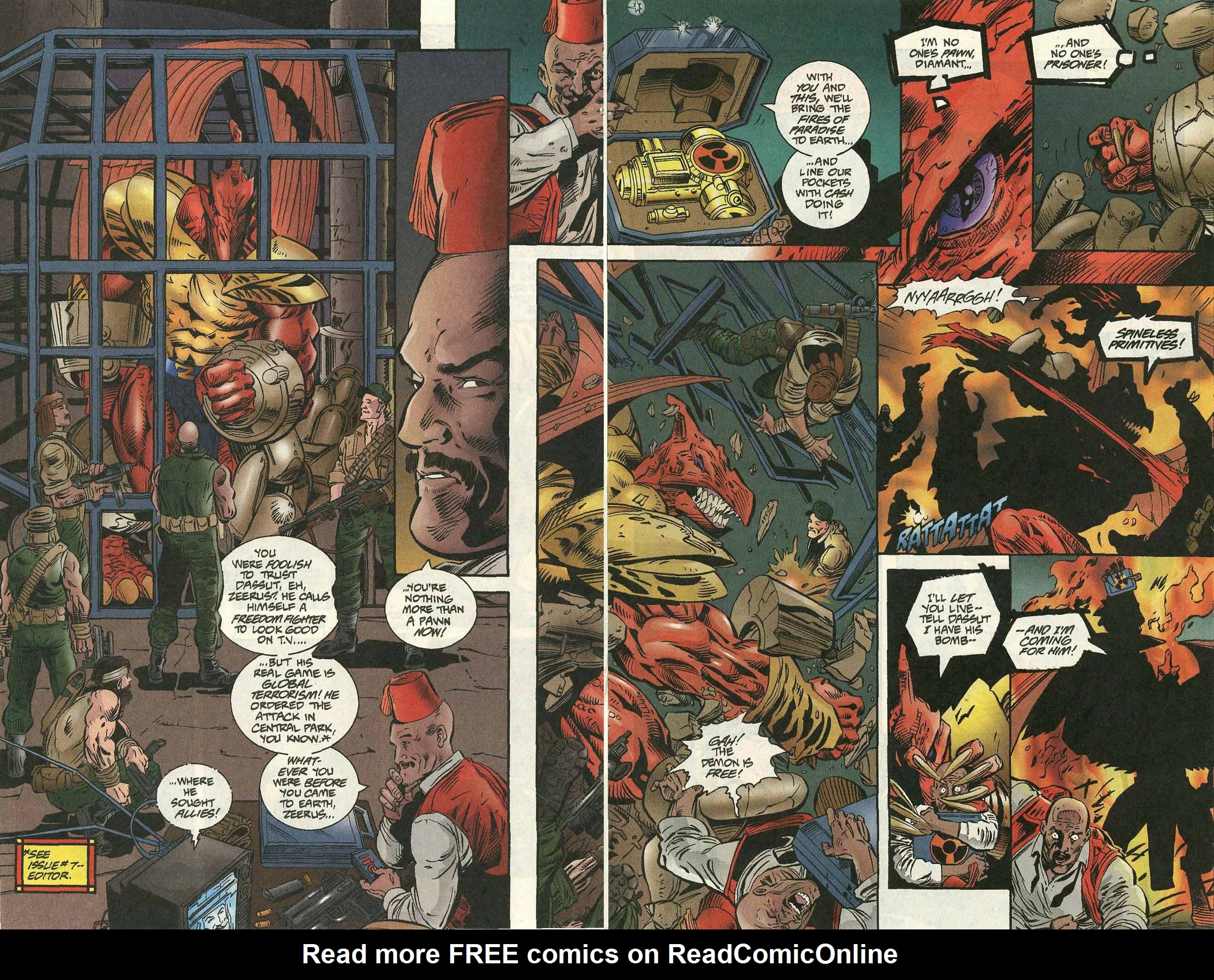 Read online Leonard Nimoy's Primortals (1995) comic -  Issue #14 - 4
