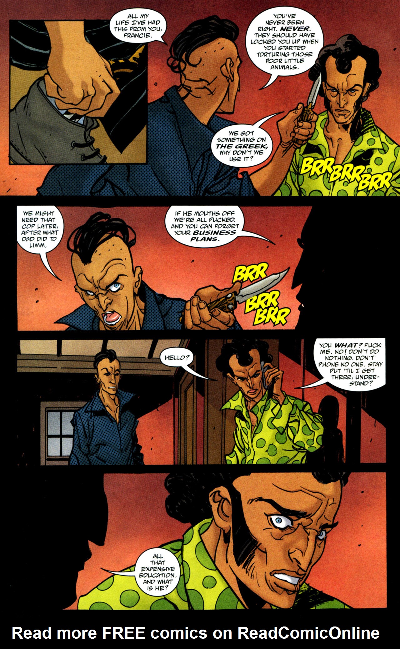Read online Greek Street comic -  Issue #10 - 16