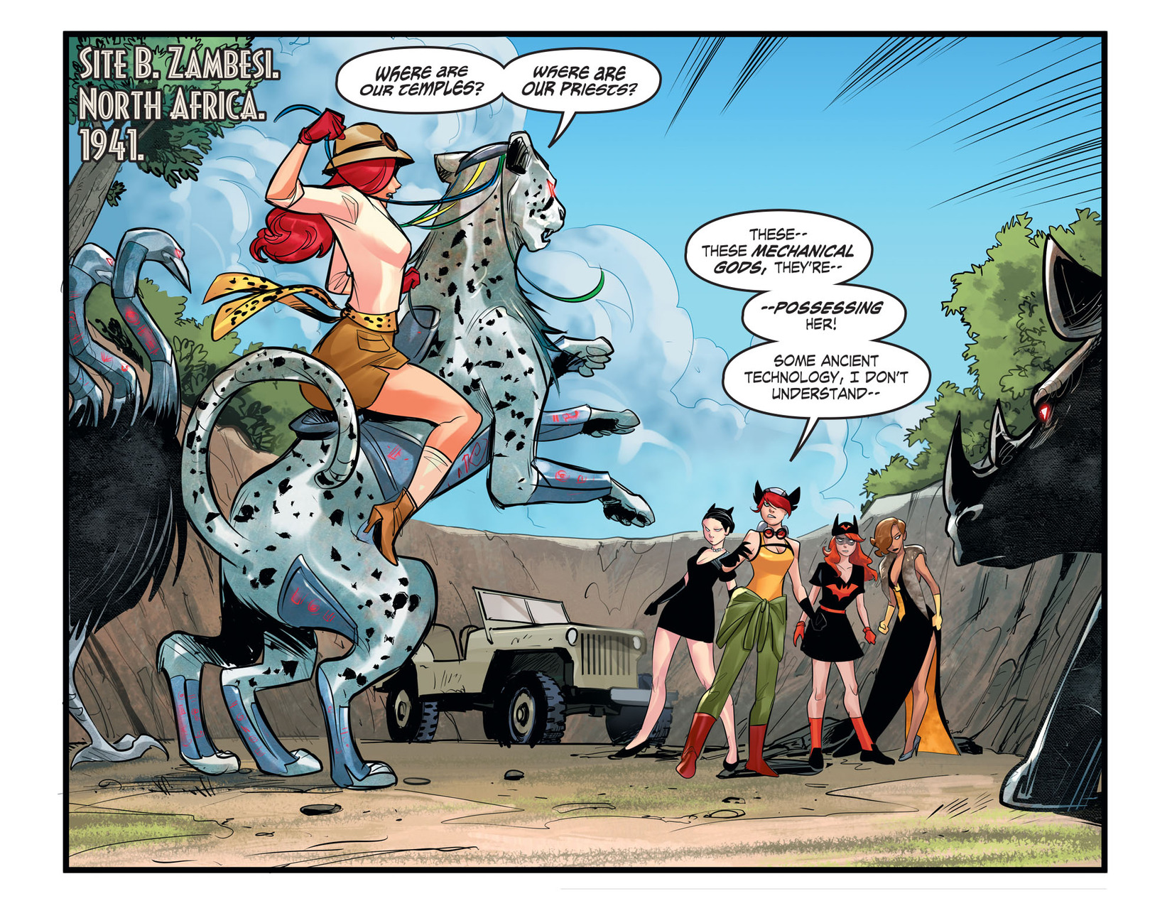 Read online DC Comics: Bombshells comic -  Issue #61 - 3