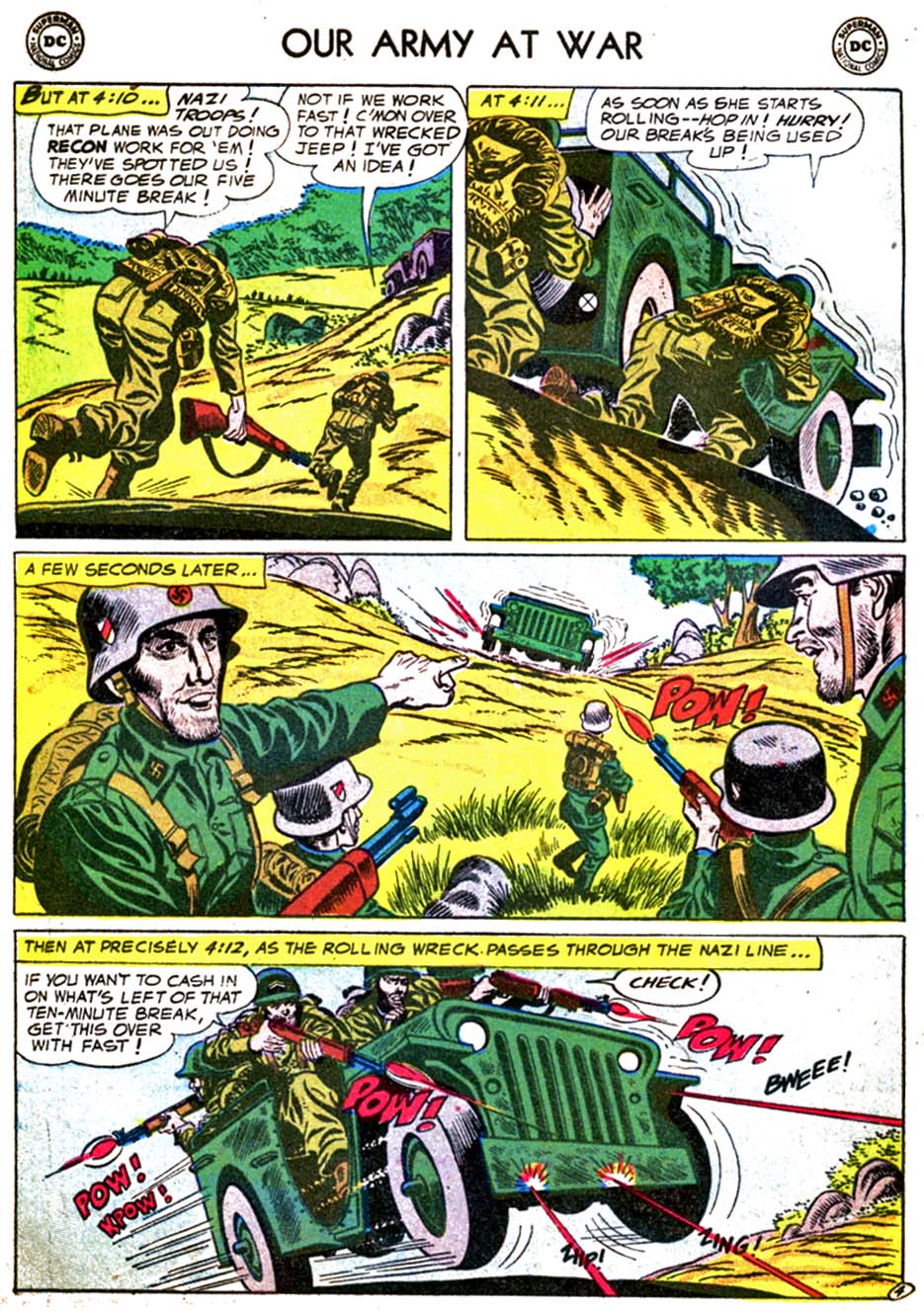 Read online Our Army at War (1952) comic -  Issue #57 - 6