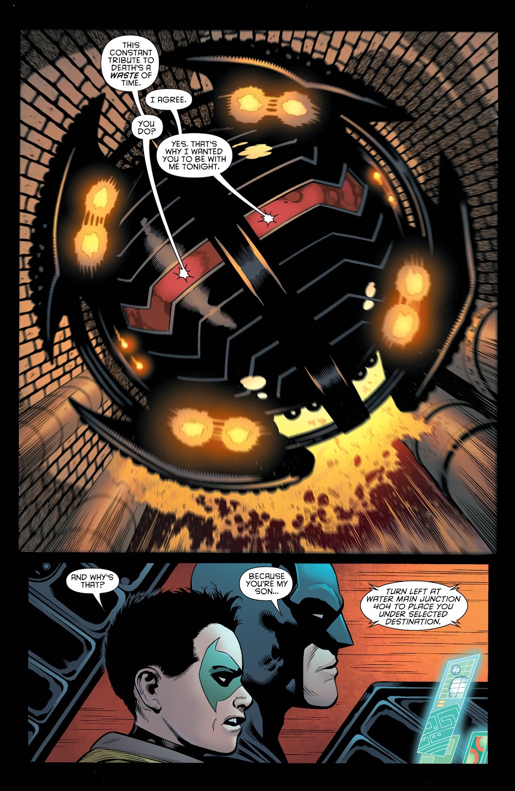 Batman and Robin (2011) issue Bad Blood (DC Essential Edition) (Part 1) - Page 13
