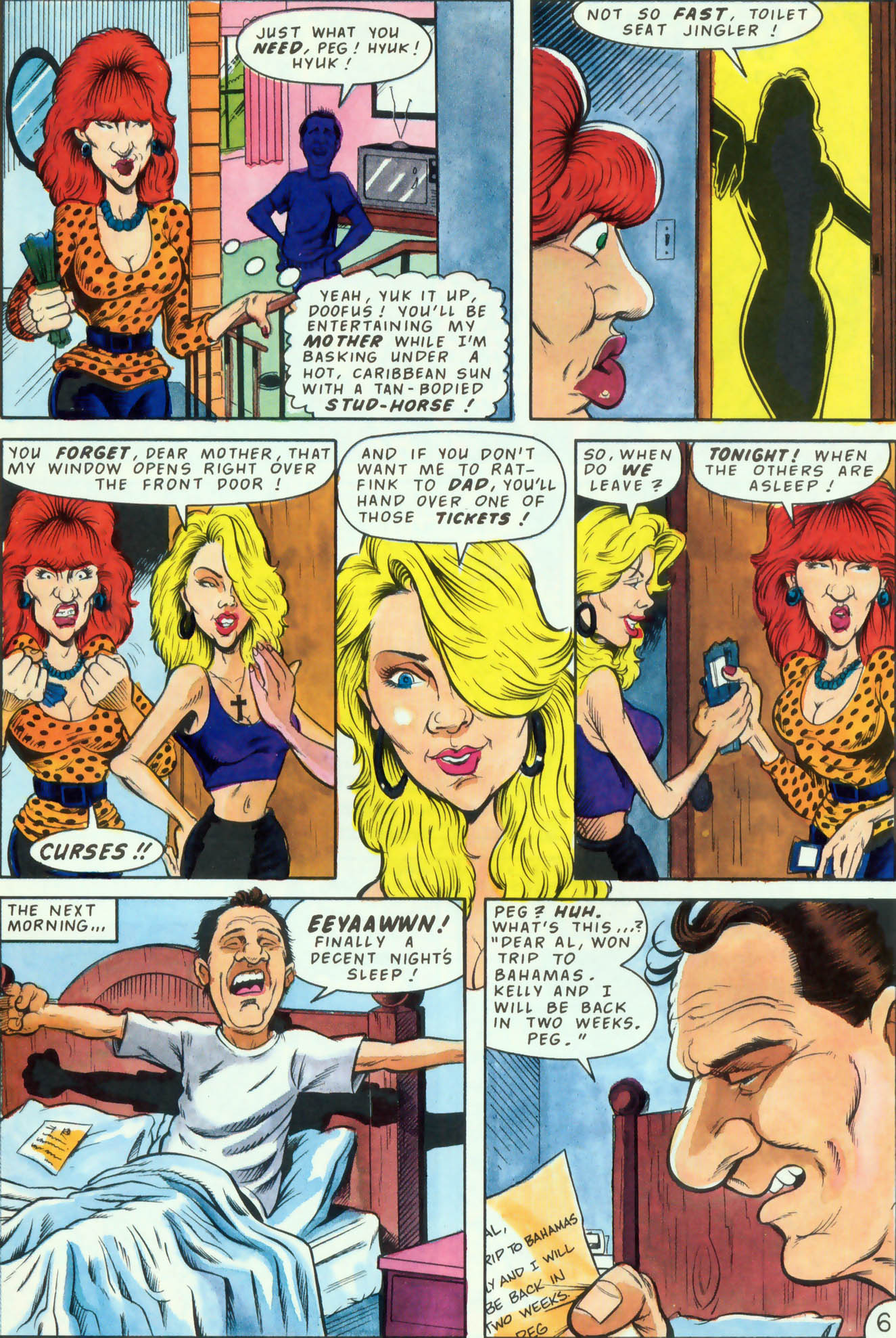 Read online Married... with Children (1991) comic -  Issue #4 - 7