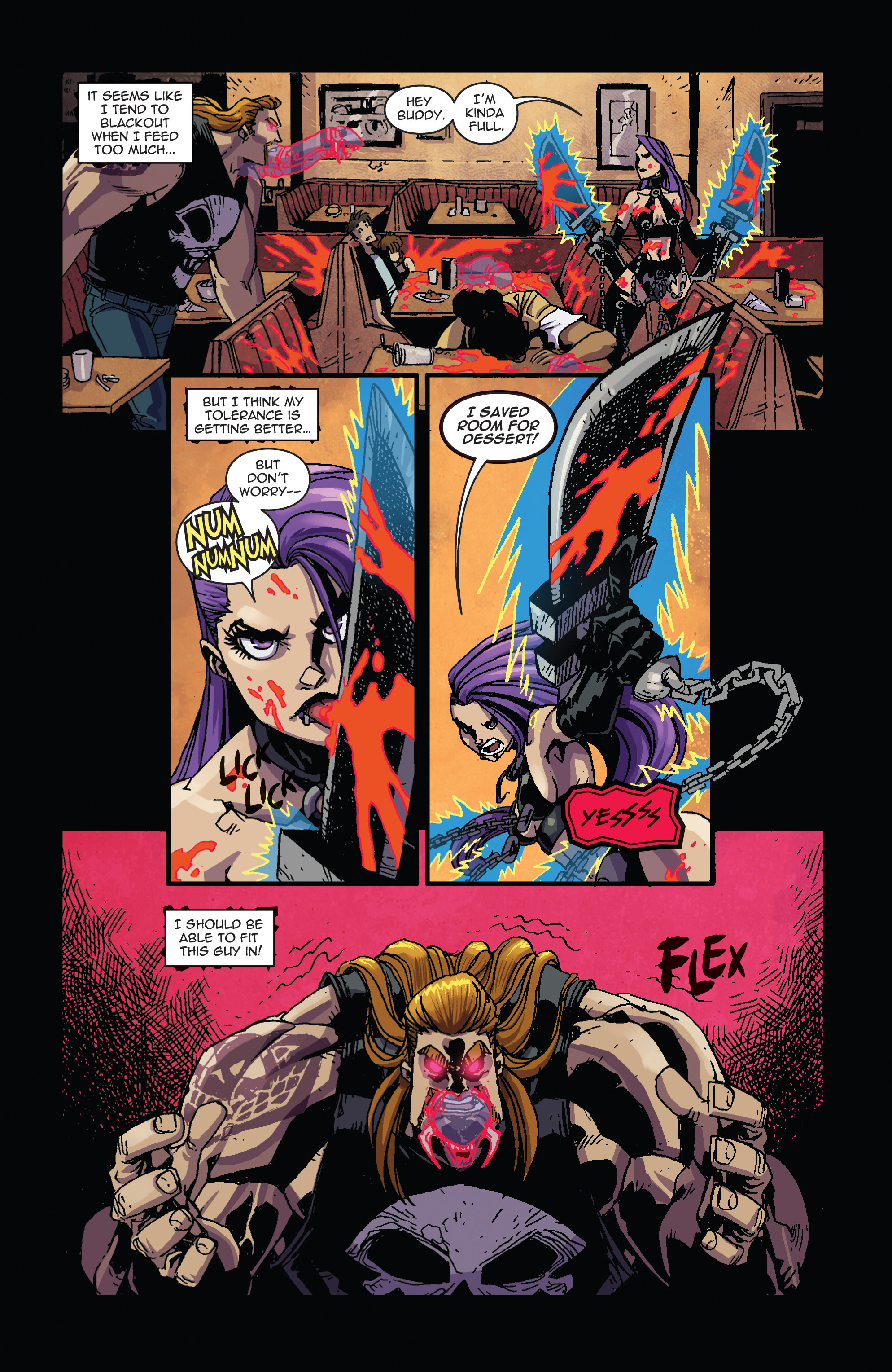 Read online Vampblade comic -  Issue #5 - 12