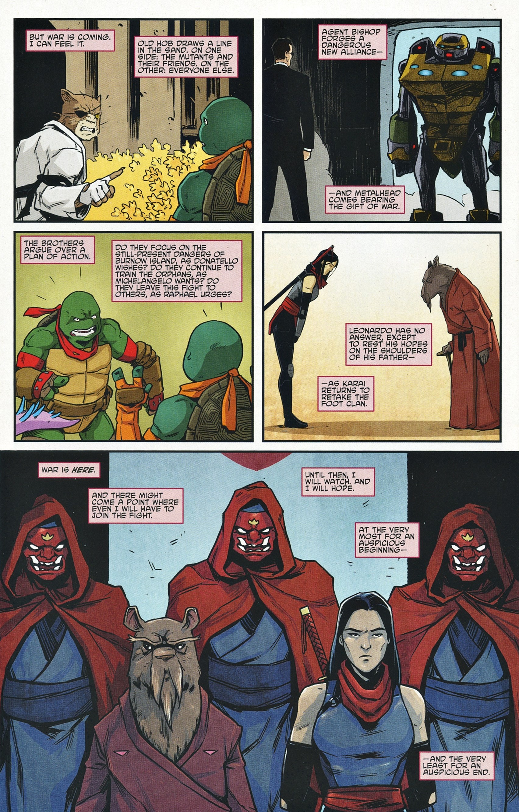 Read online Free Comic Book Day 2019 comic -  Issue # TMNT - 22