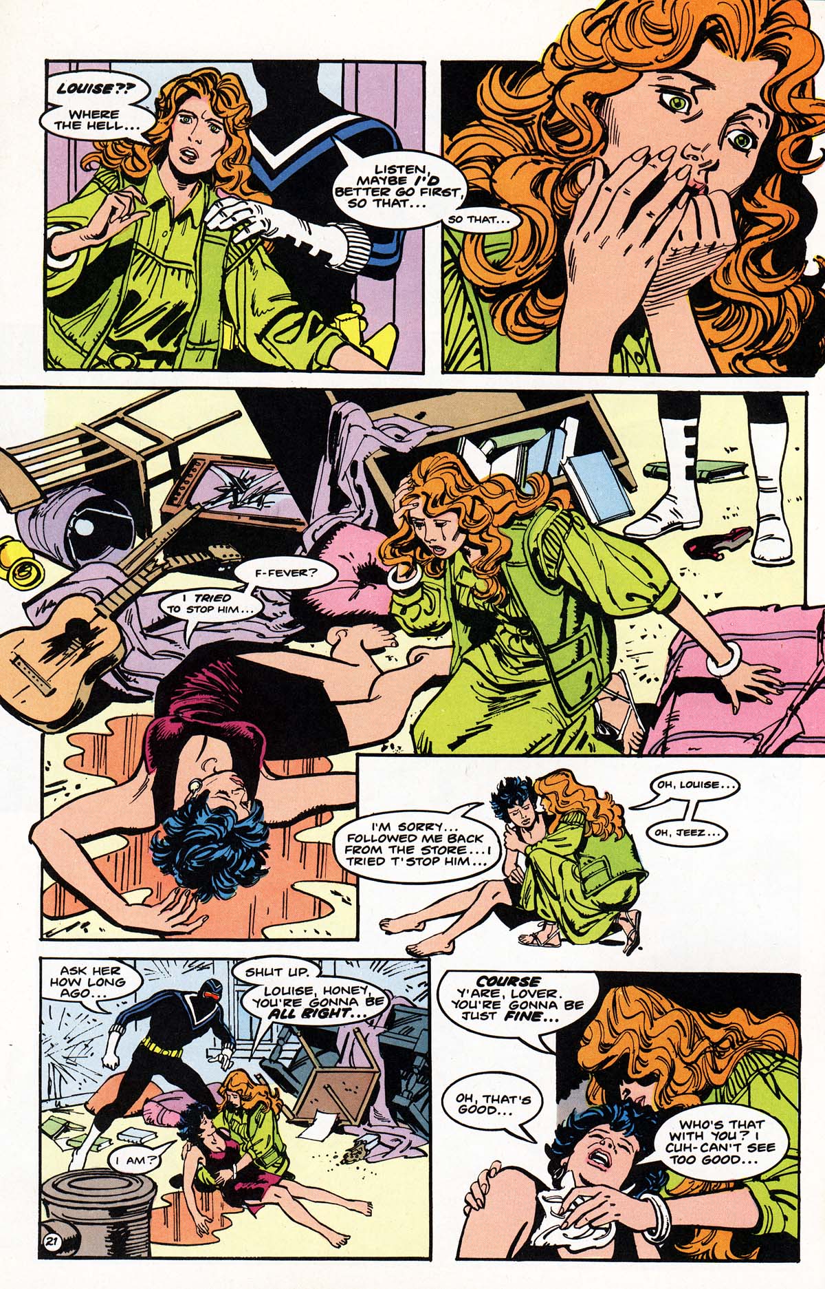 Read online Vigilante (1983) comic -  Issue #17 - 22