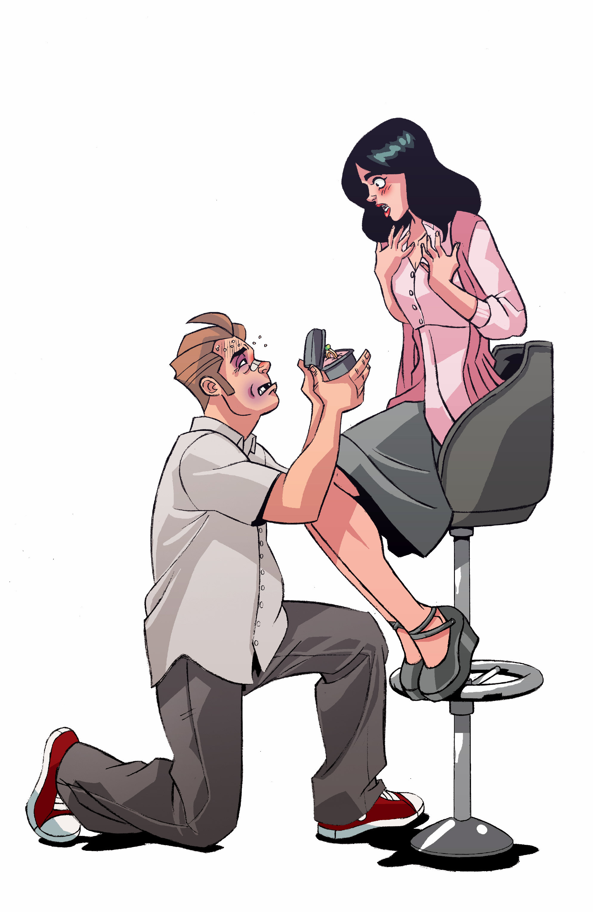 Read online A Train Called Love comic -  Issue #10 - 23