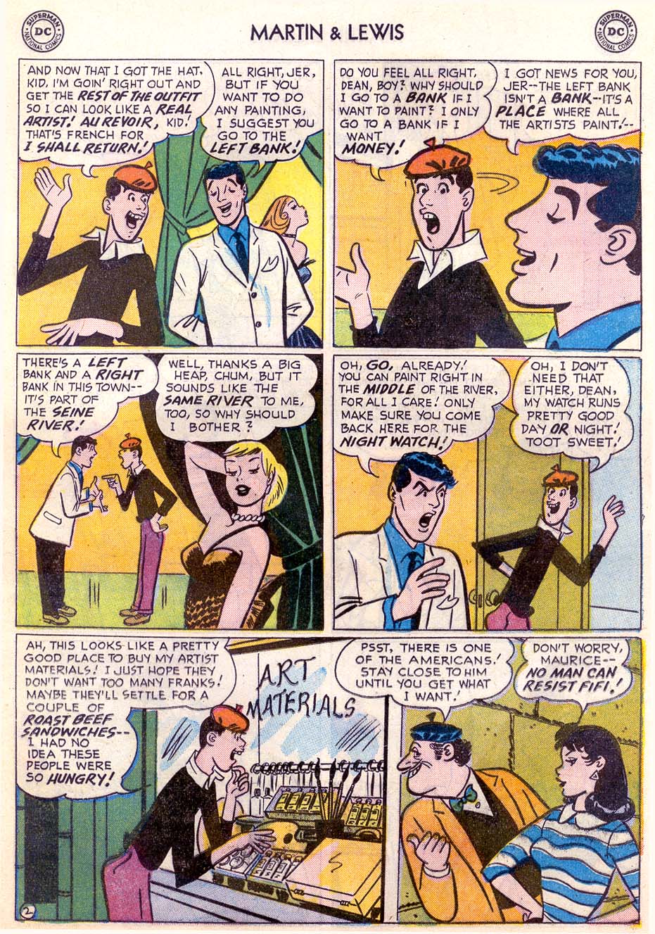 Read online The Adventures of Dean Martin and Jerry Lewis comic -  Issue #35 - 13