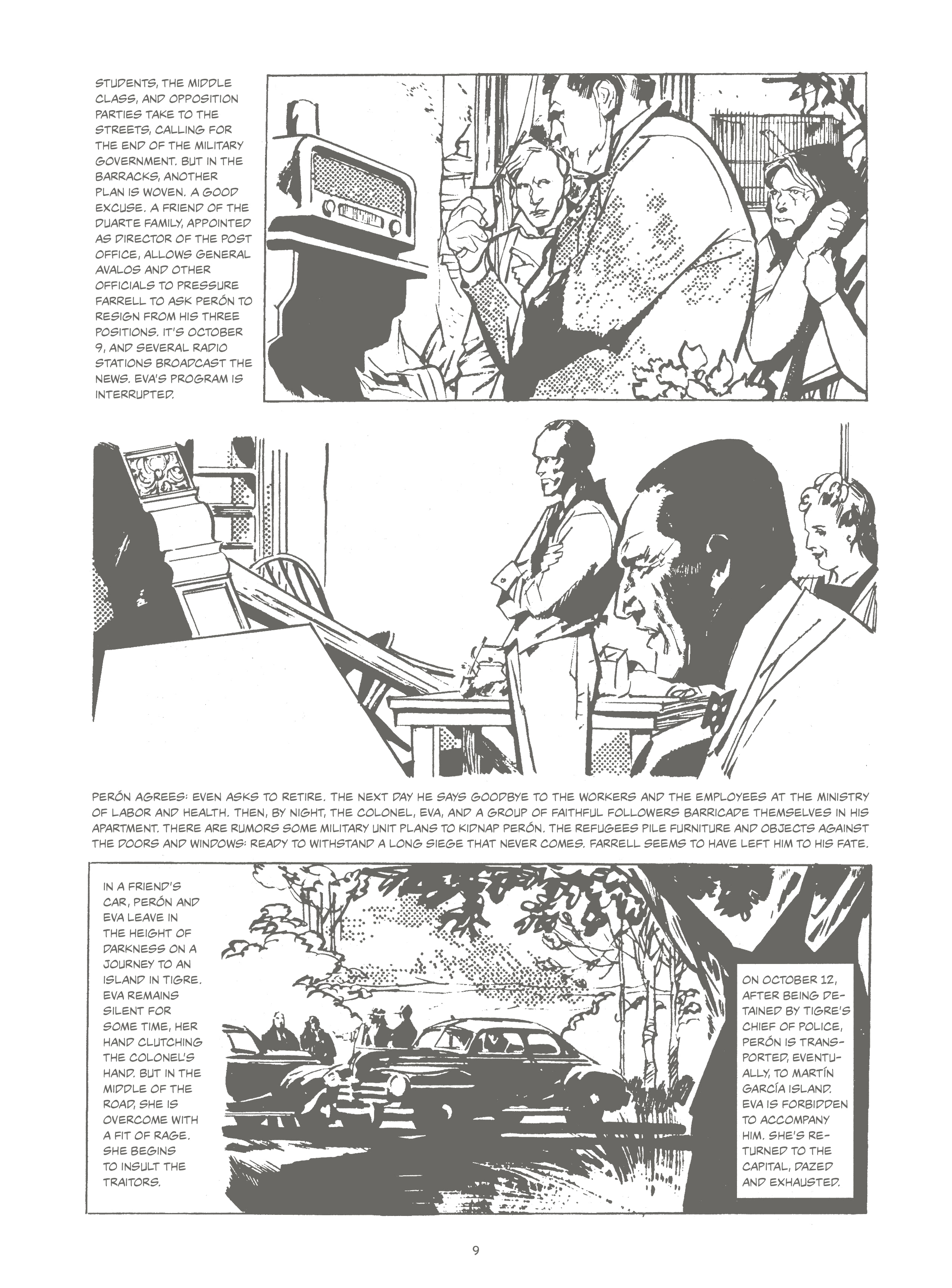 Read online Evita, the Life and Work of Eva Perón comic -  Issue # TPB - 14