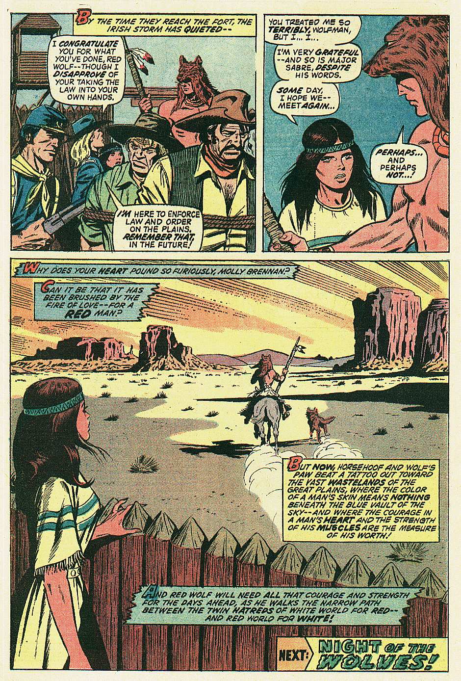 Read online Red Wolf (1972) comic -  Issue #2 - 21