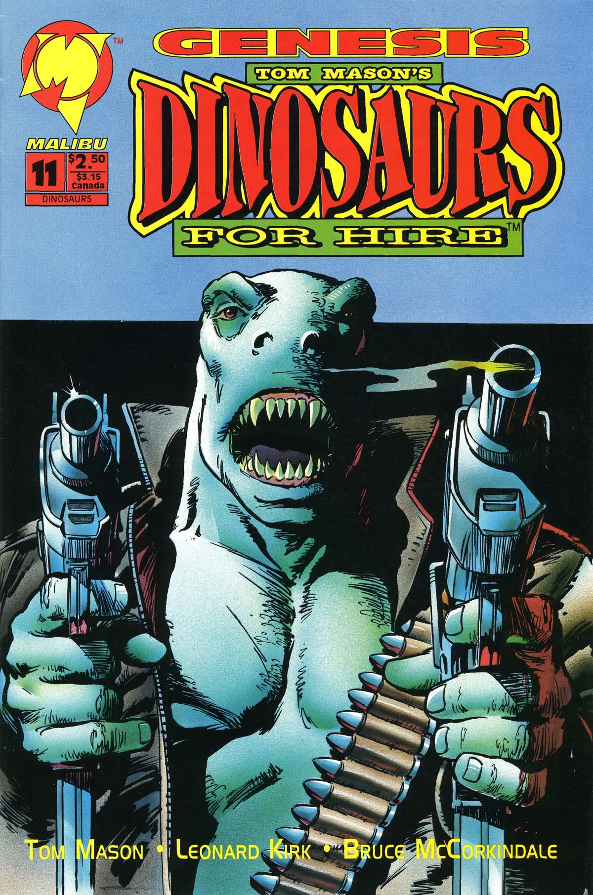 Read online Dinosaurs For Hire comic -  Issue #11 - 1