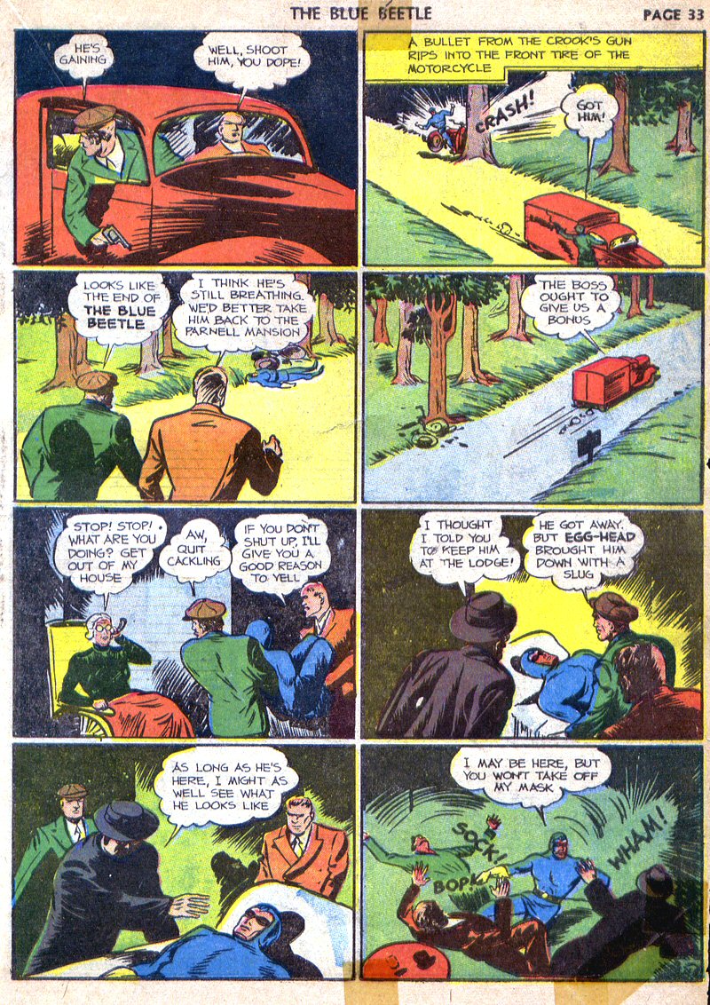 Read online The Blue Beetle comic -  Issue #4 - 34