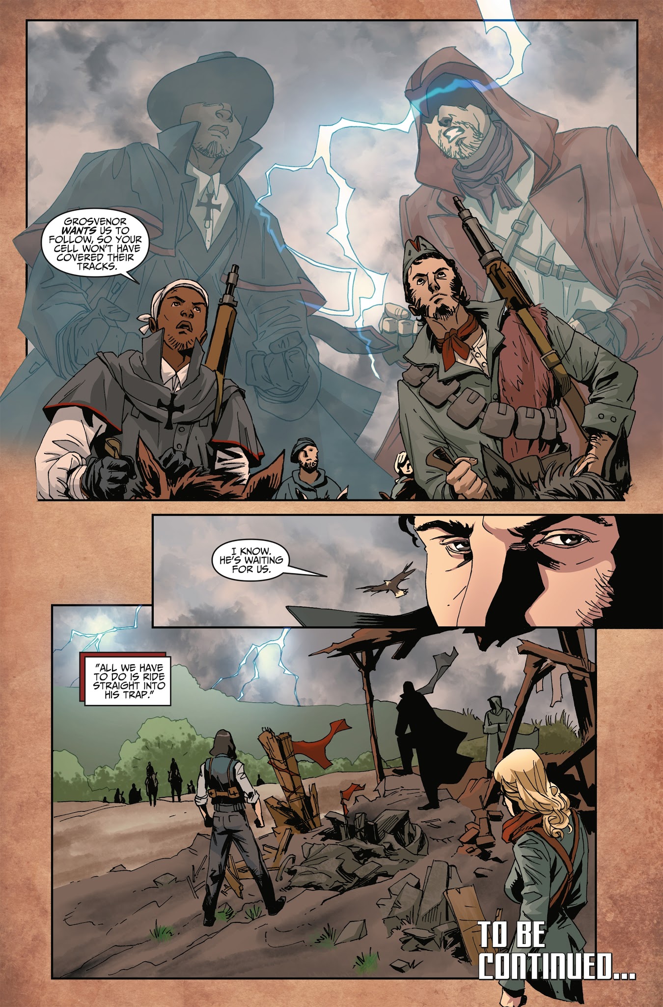 Read online Assassin's Creed: Uprising comic -  Issue #7 - 22