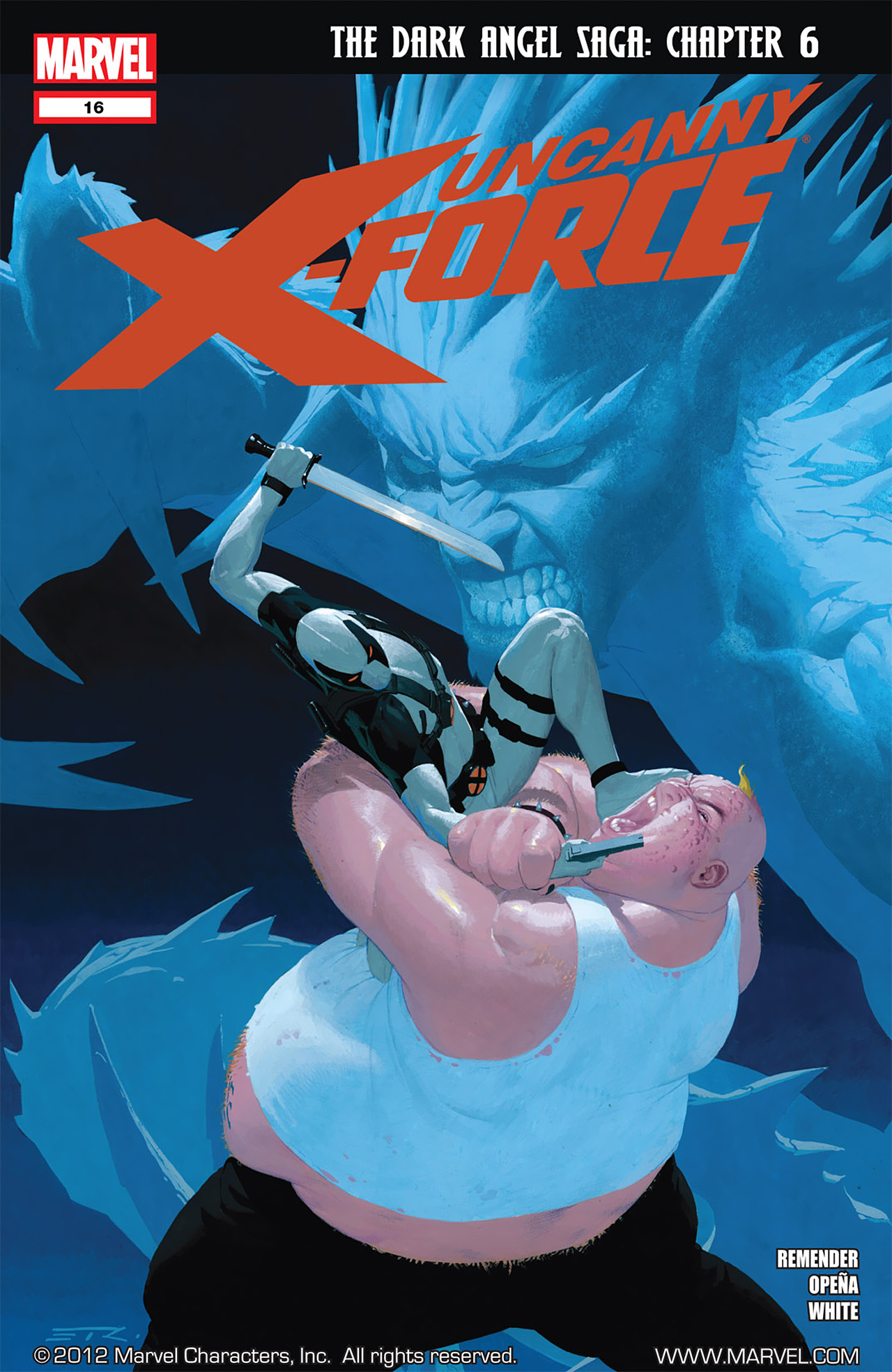 Read online Uncanny X-Force (2010) comic -  Issue #16 - 1
