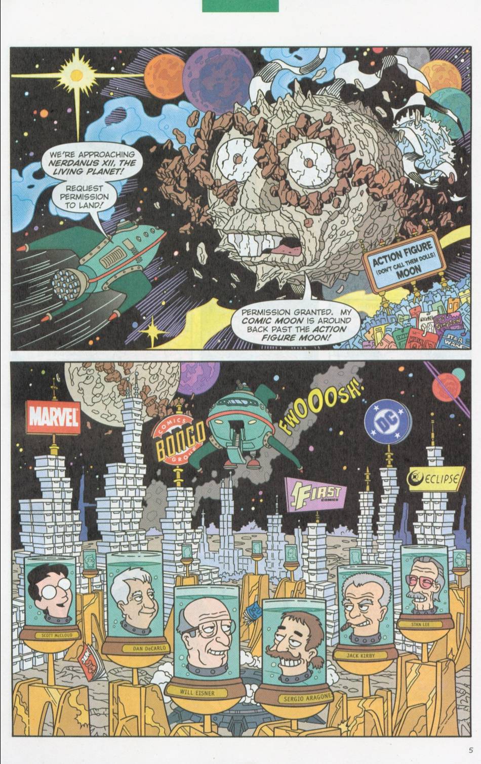 Read online Futurama Comics comic -  Issue #9b - 7