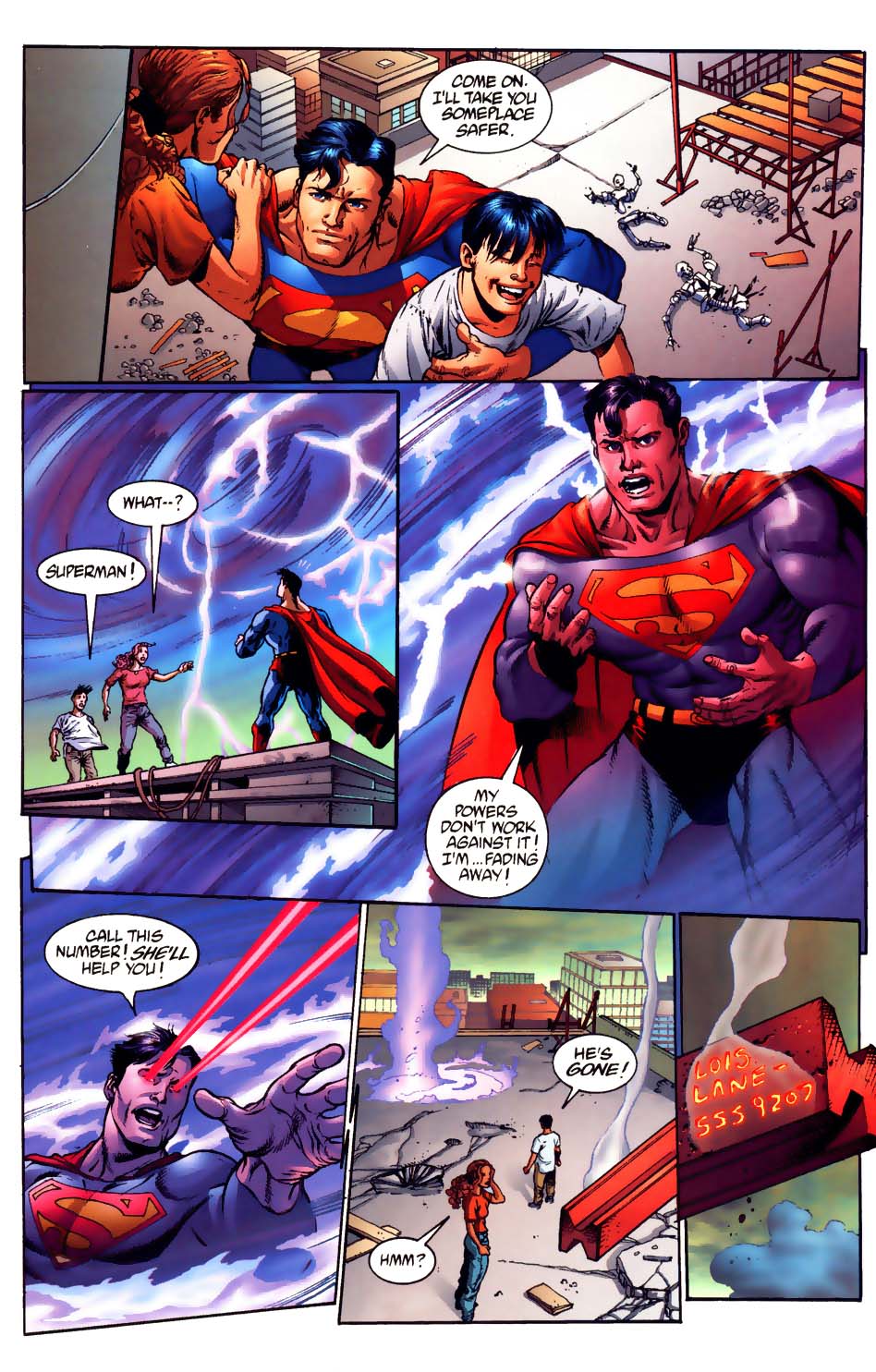 Read online Superman vs. The Terminator: Death to the Future comic -  Issue #1 - 21
