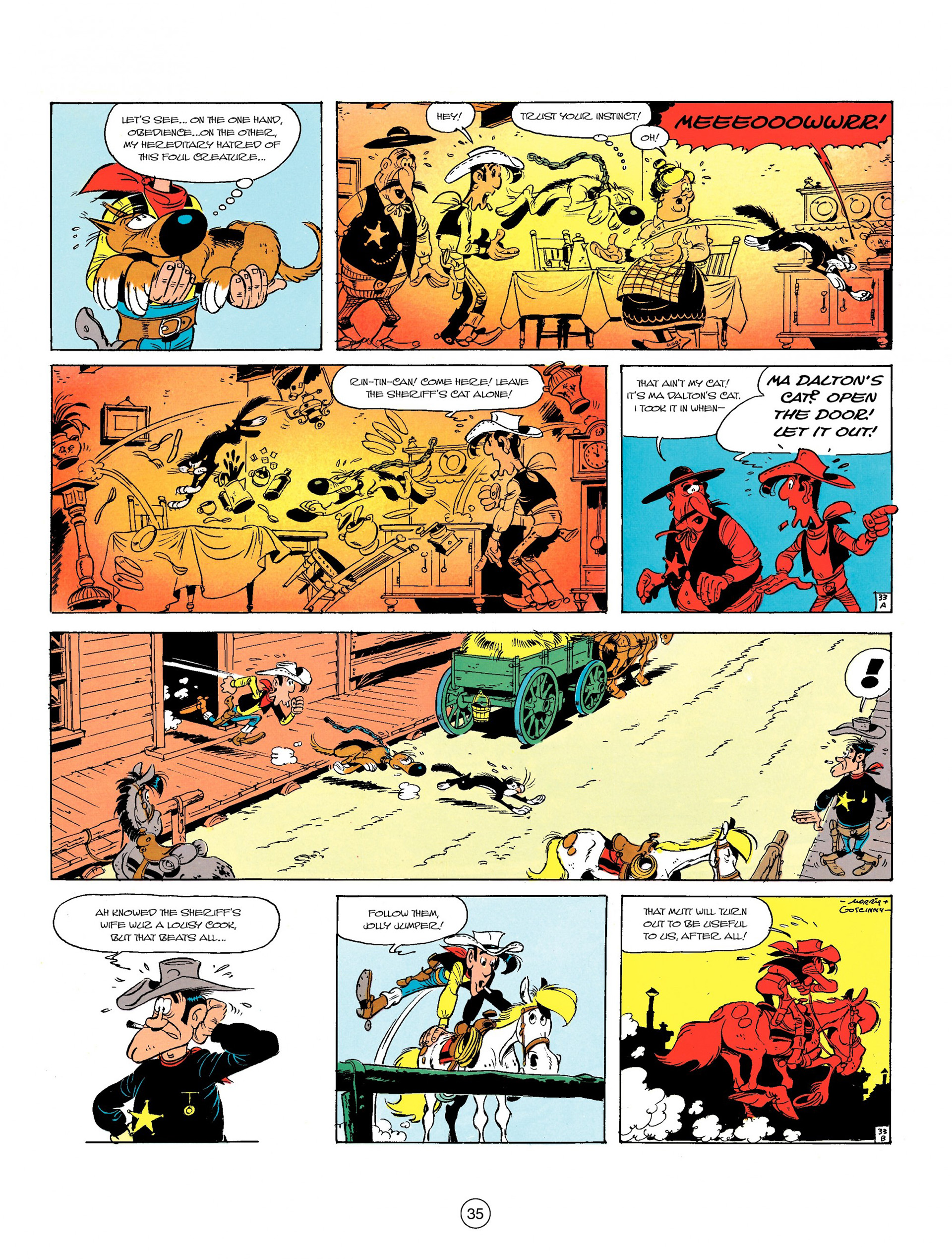 Read online A Lucky Luke Adventure comic -  Issue #6 - 35
