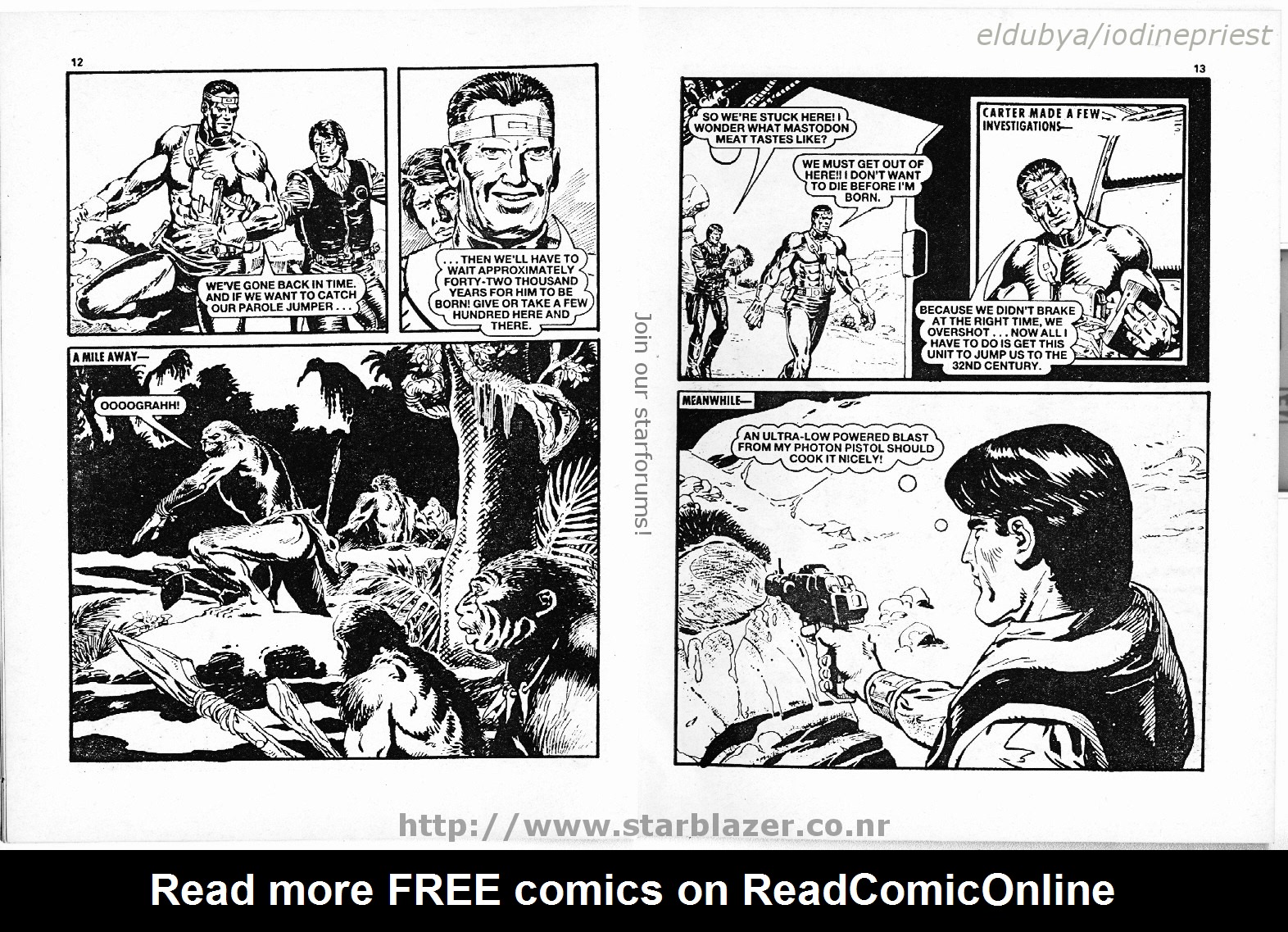 Read online Starblazer comic -  Issue #220 - 8