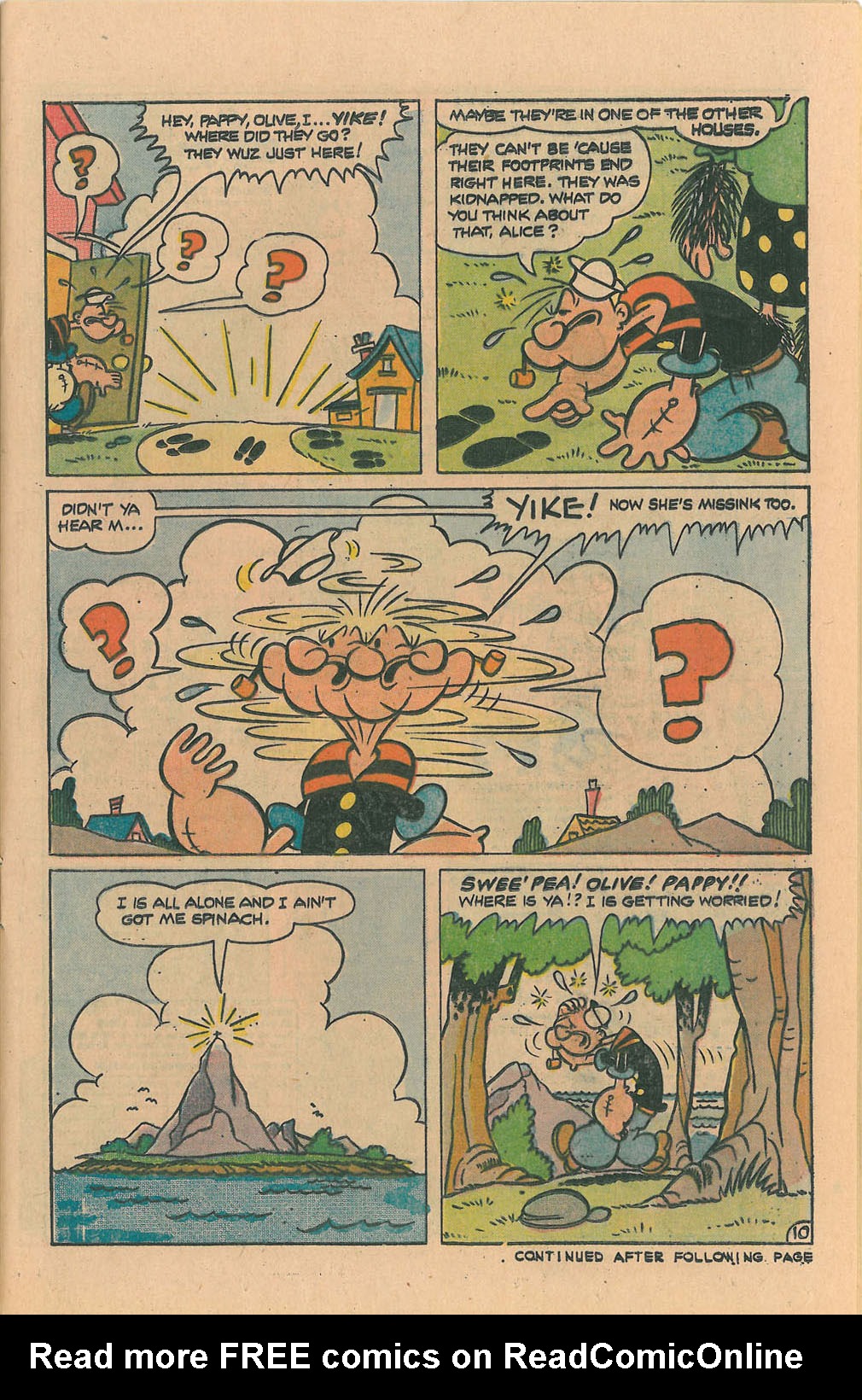 Read online Popeye (1948) comic -  Issue #127 - 13