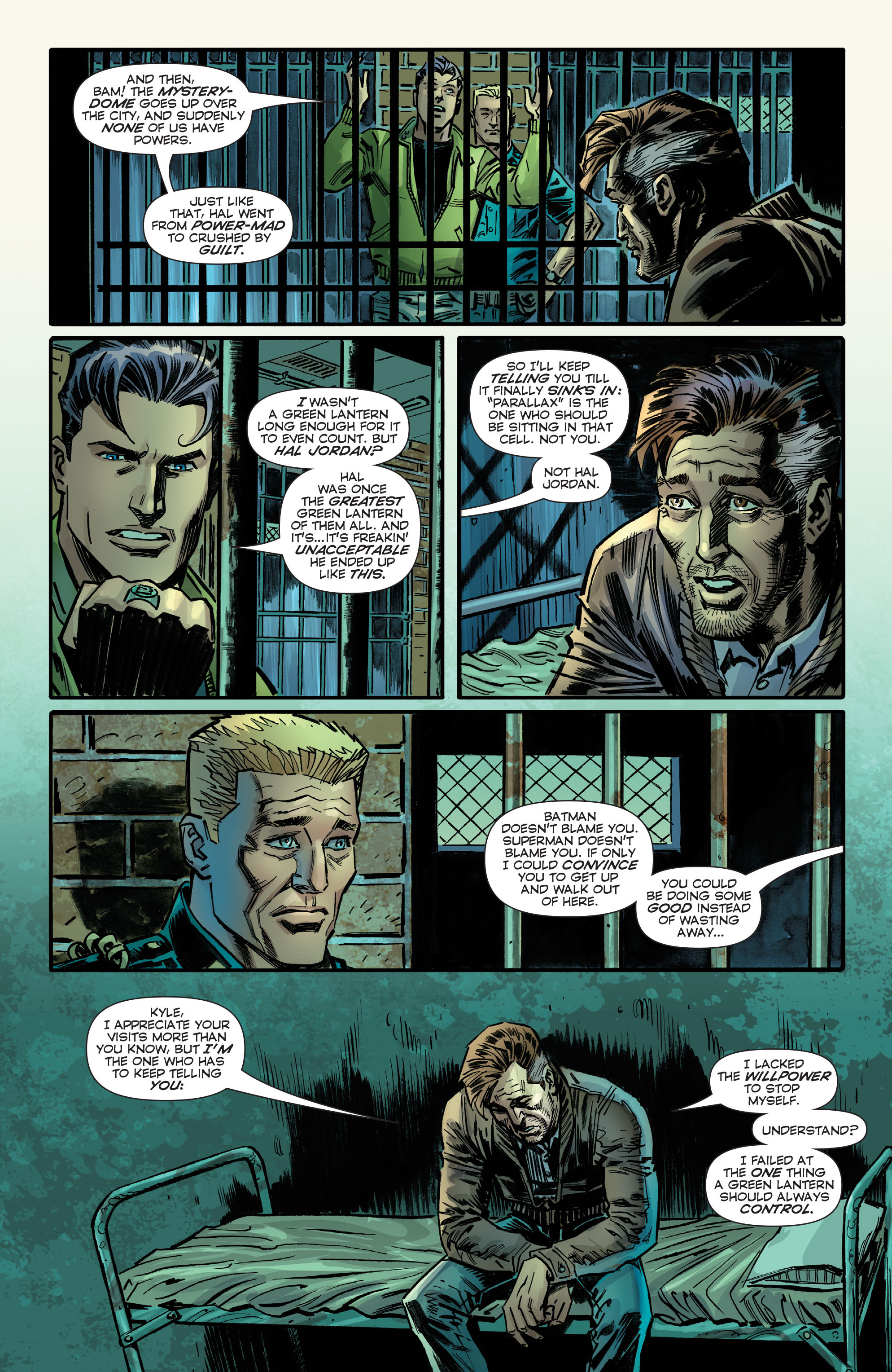Read online Convergence Green Lantern/Parallax comic -  Issue #1 - 7