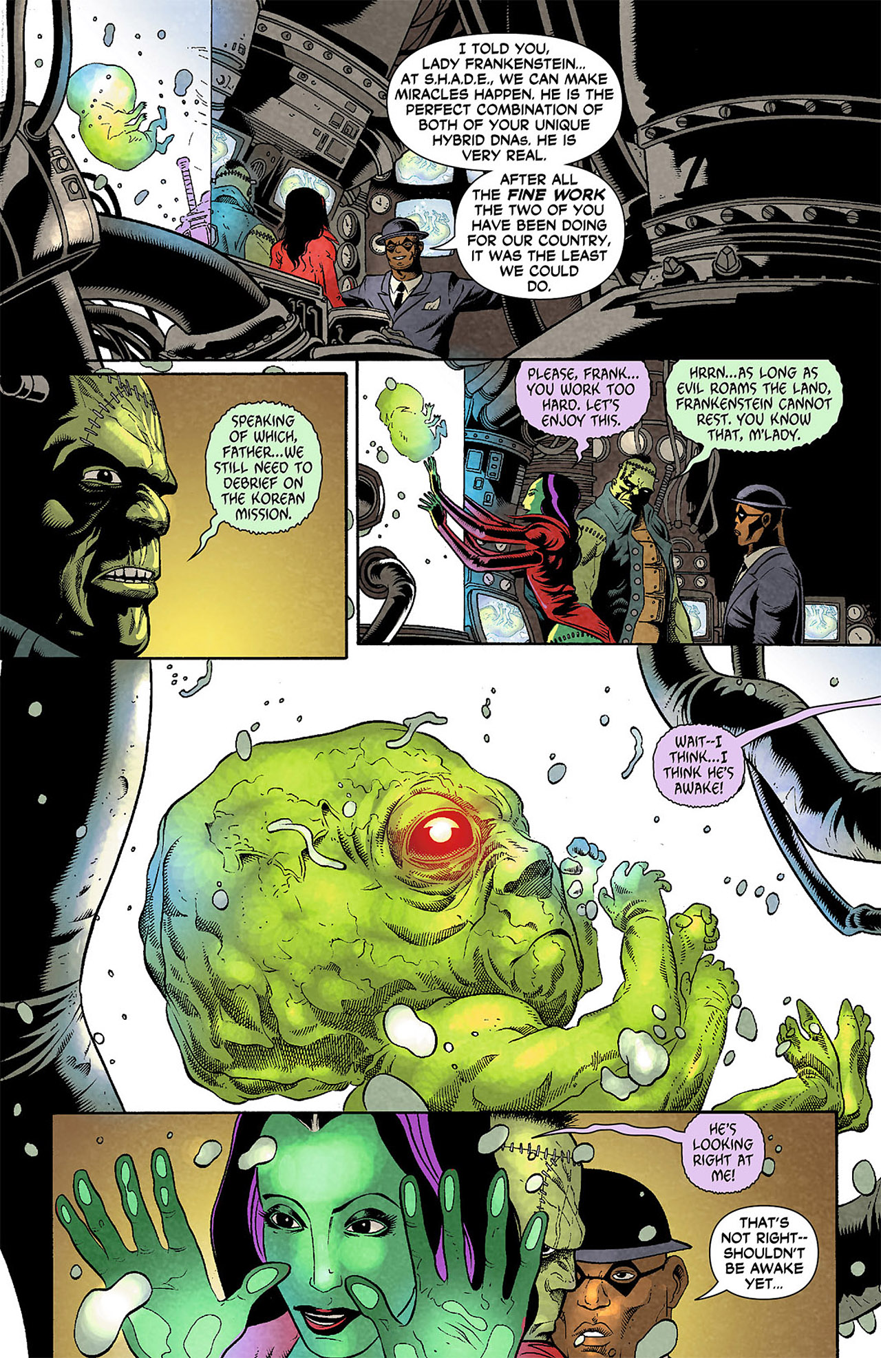 Read online Frankenstein, Agent of S.H.A.D.E. comic -  Issue #8 - 5