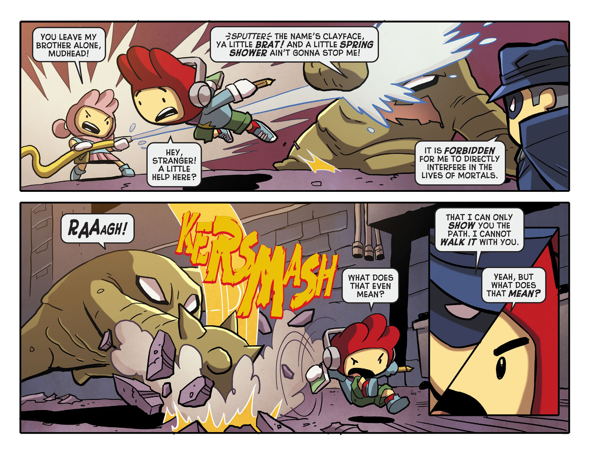 Read online Scribblenauts Unmasked: A Crisis of Imagination comic -  Issue #2 - 9