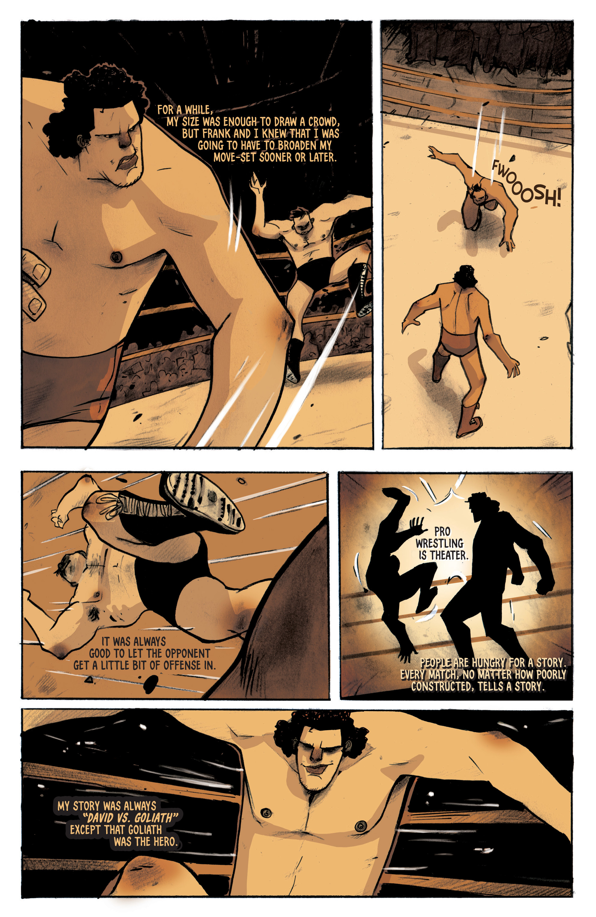 Read online Andre the Giant: Closer To Heaven comic -  Issue # TPB - 21