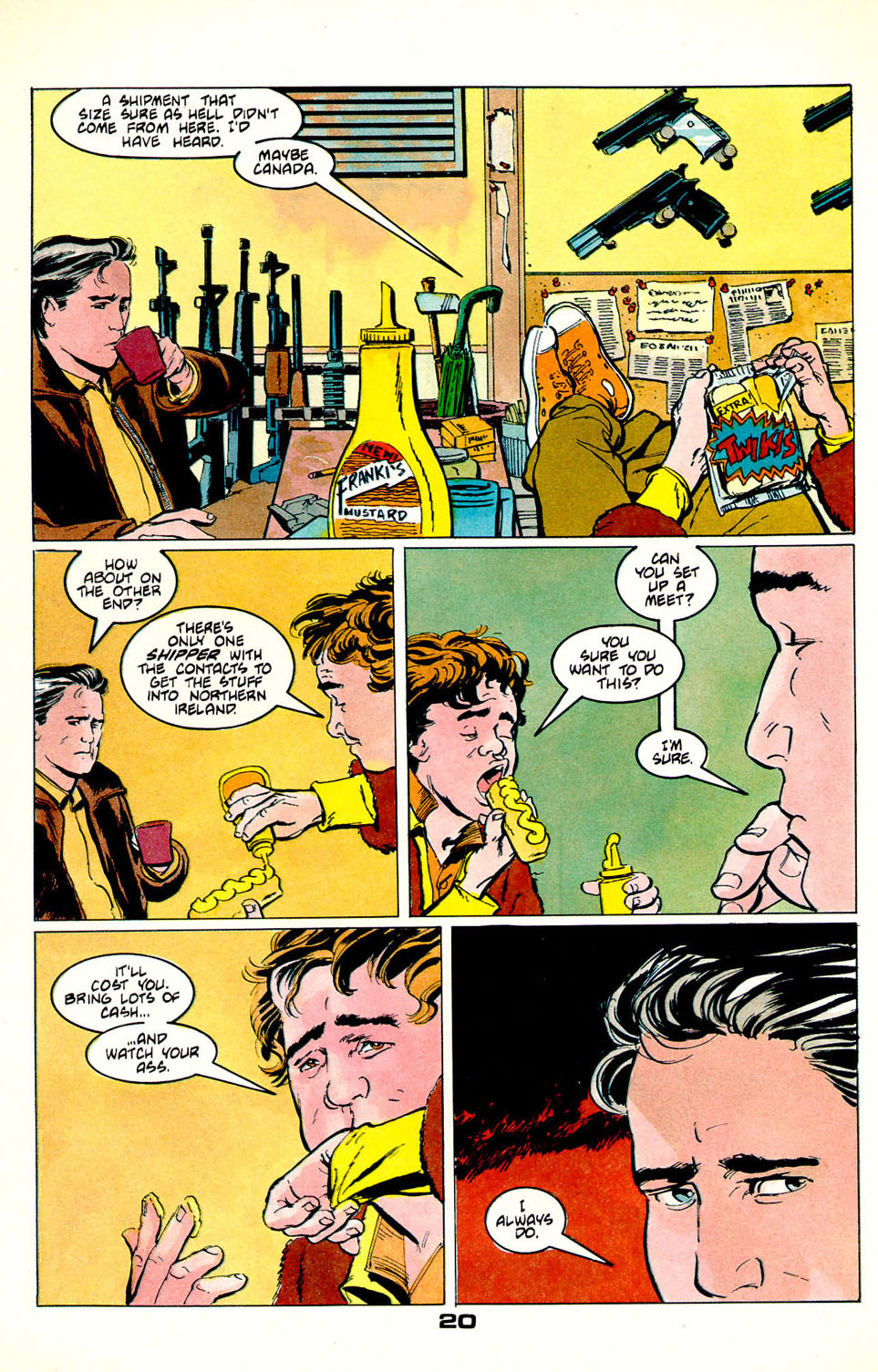 Read online Jon Sable, Freelance comic -  Issue #54 - 22