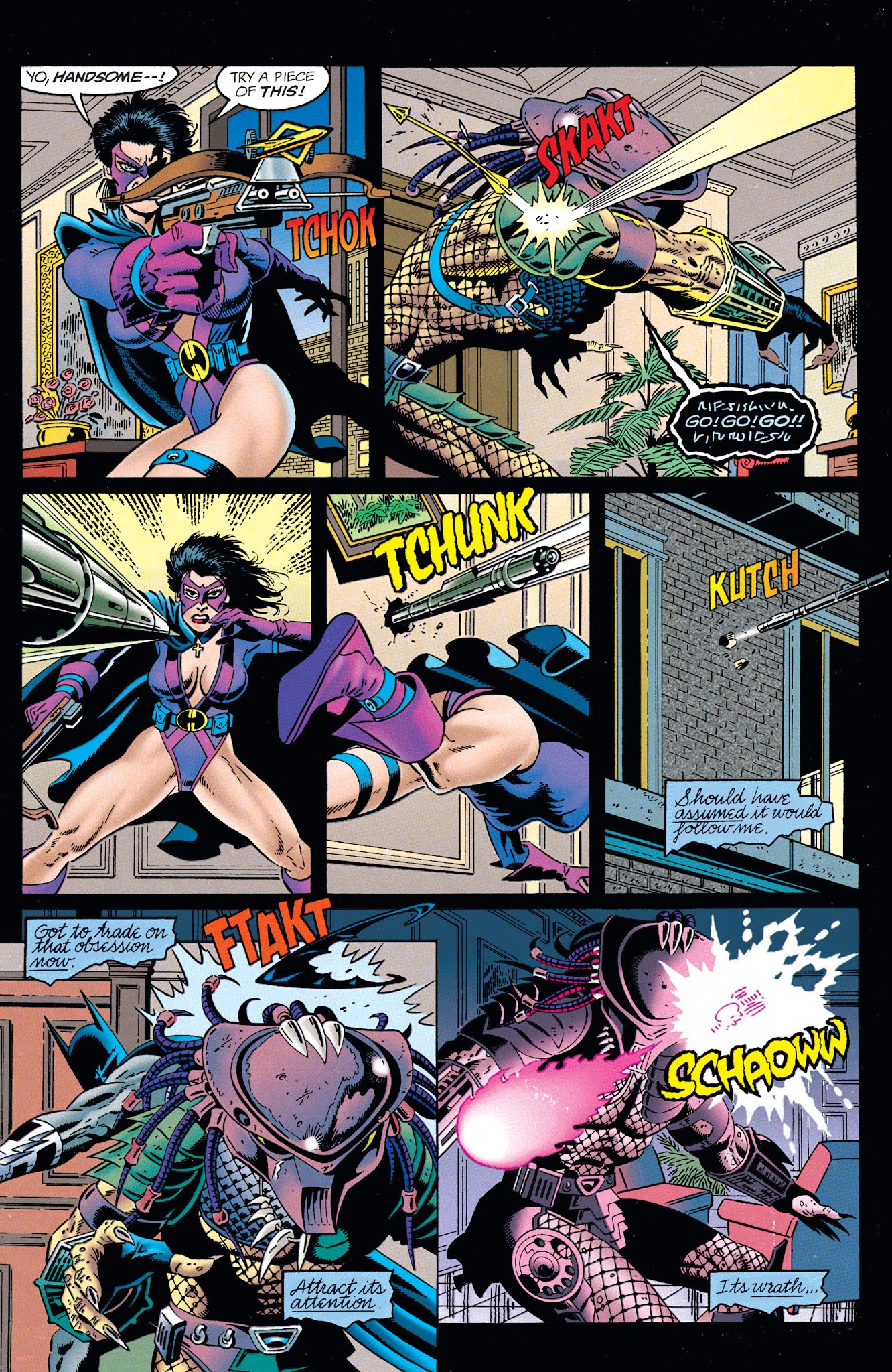 Read online DC Comics/Dark Horse Comics: Batman vs. Predator comic -  Issue # TPB (Part 3) - 2