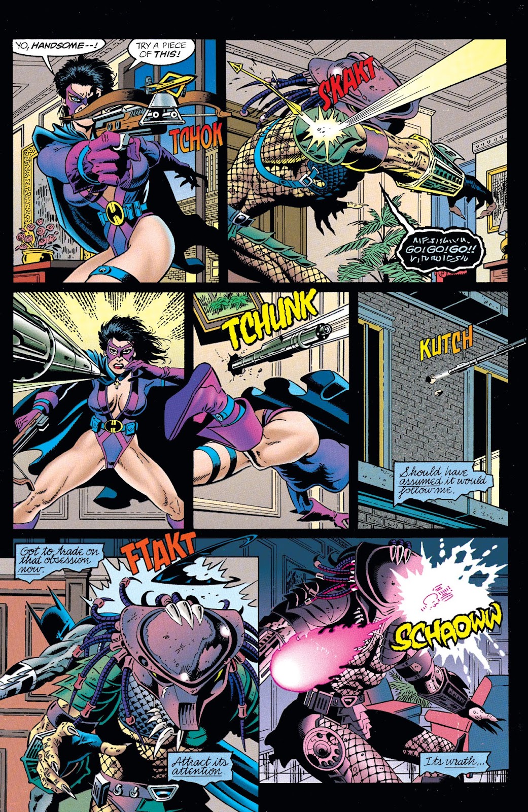 Dc Comicsdark Horse Comics Batman Vs Predator 003 | Read Dc Comicsdark  Horse Comics Batman Vs Predator 003 comic online in high quality. Read Full  Comic online for free - Read comics