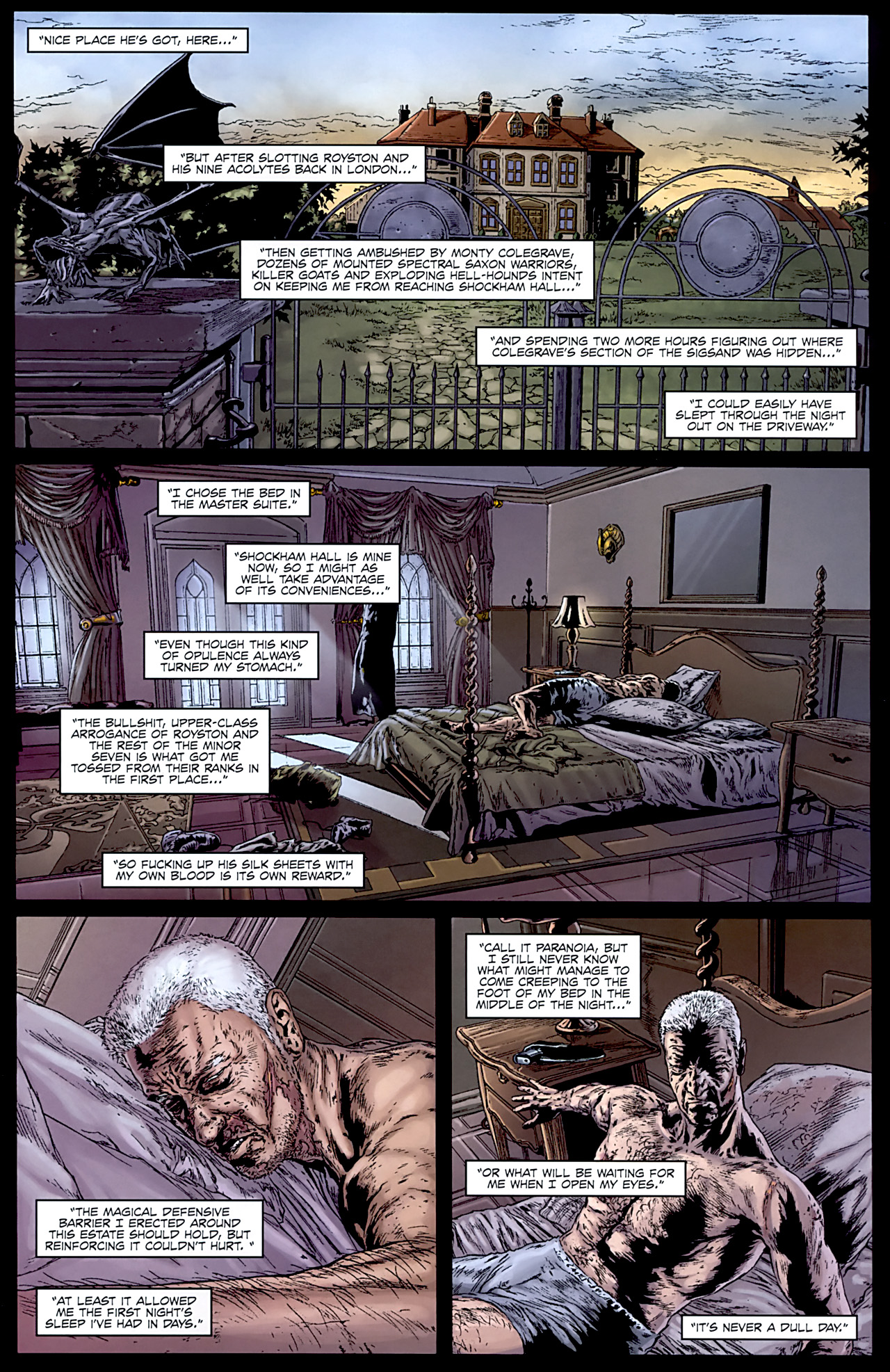 Read online Gravel comic -  Issue #6 - 4