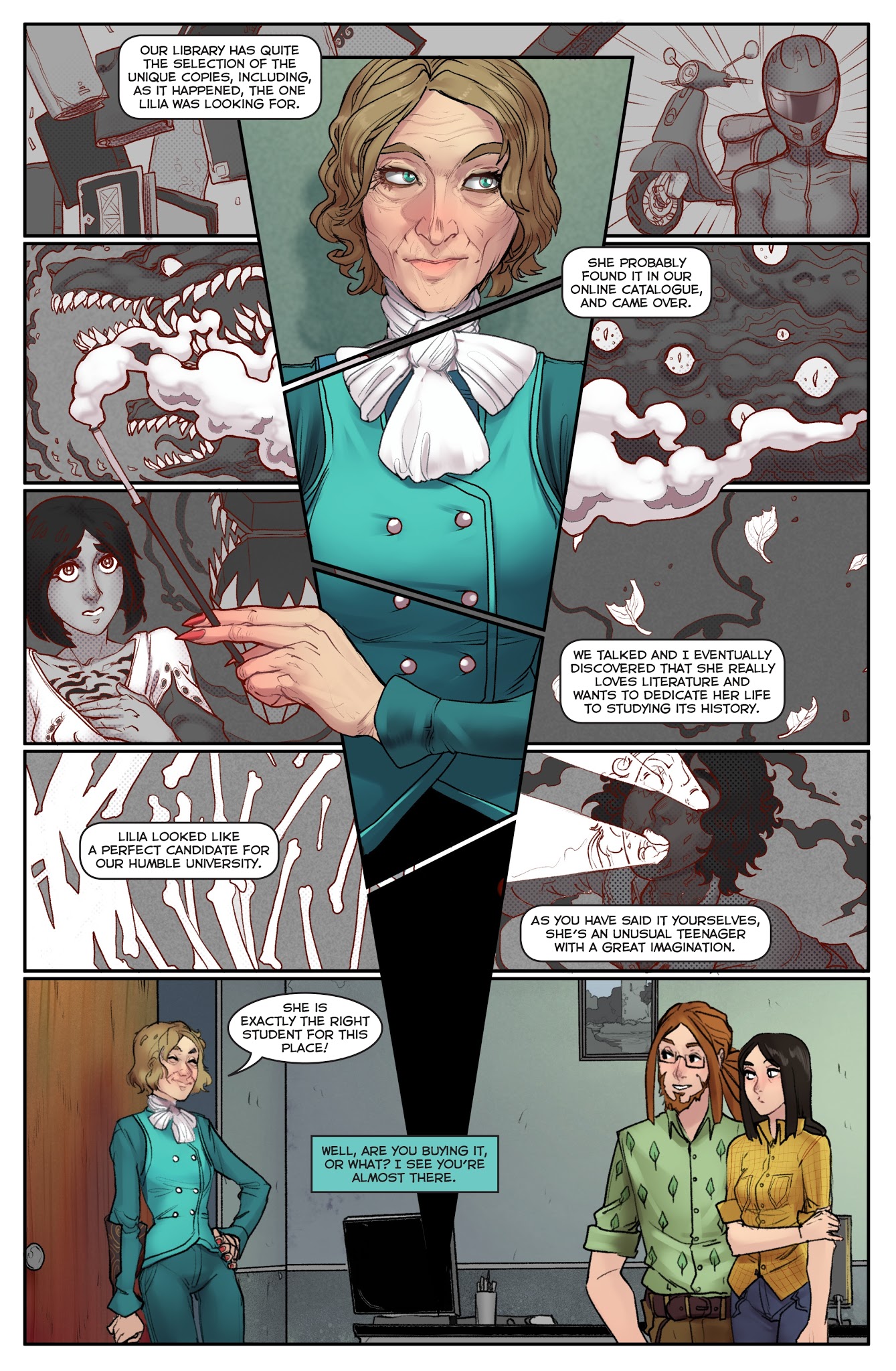 Read online Exlibrium comic -  Issue #9 - 19