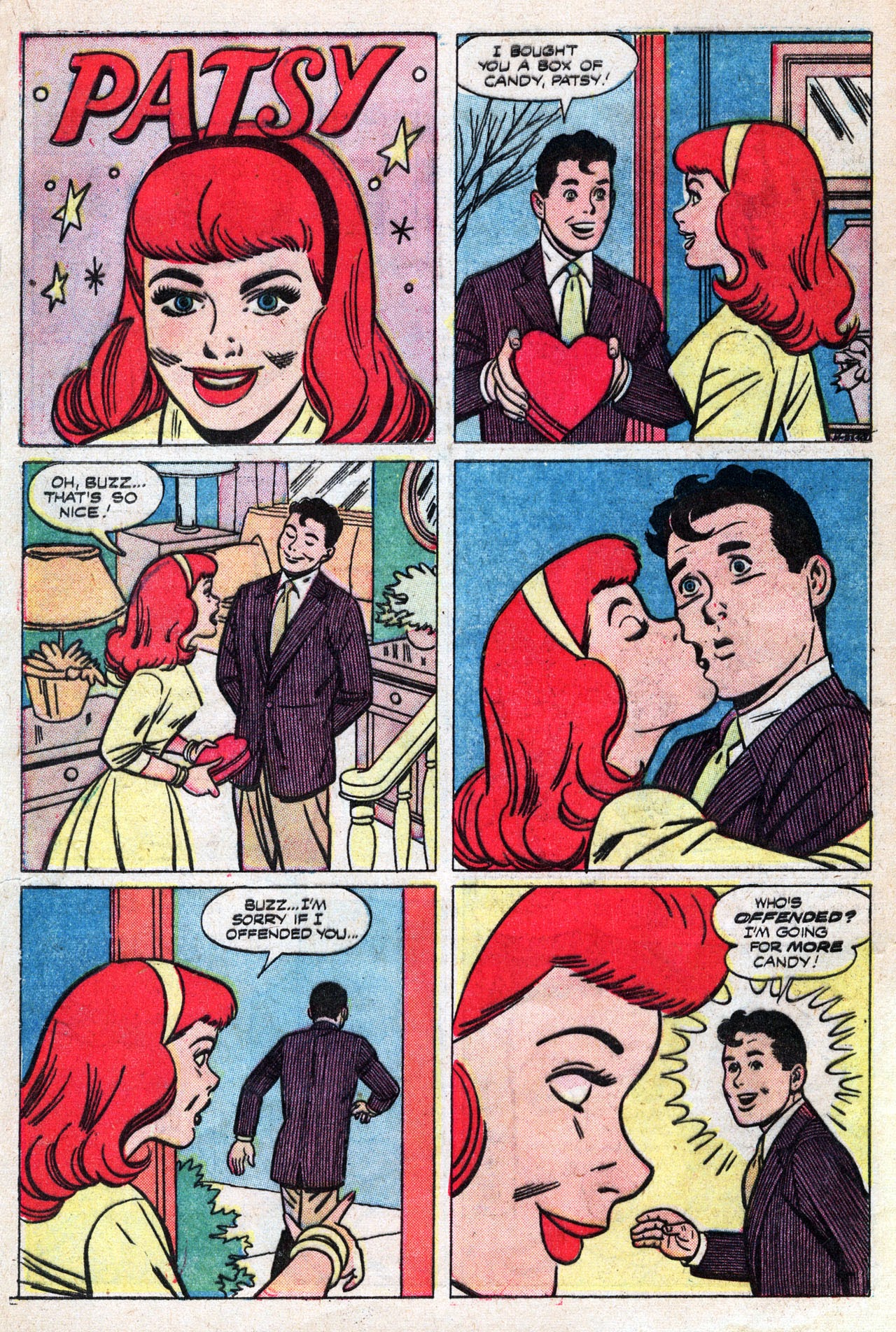 Read online A Date with Patsy comic -  Issue # Full - 32