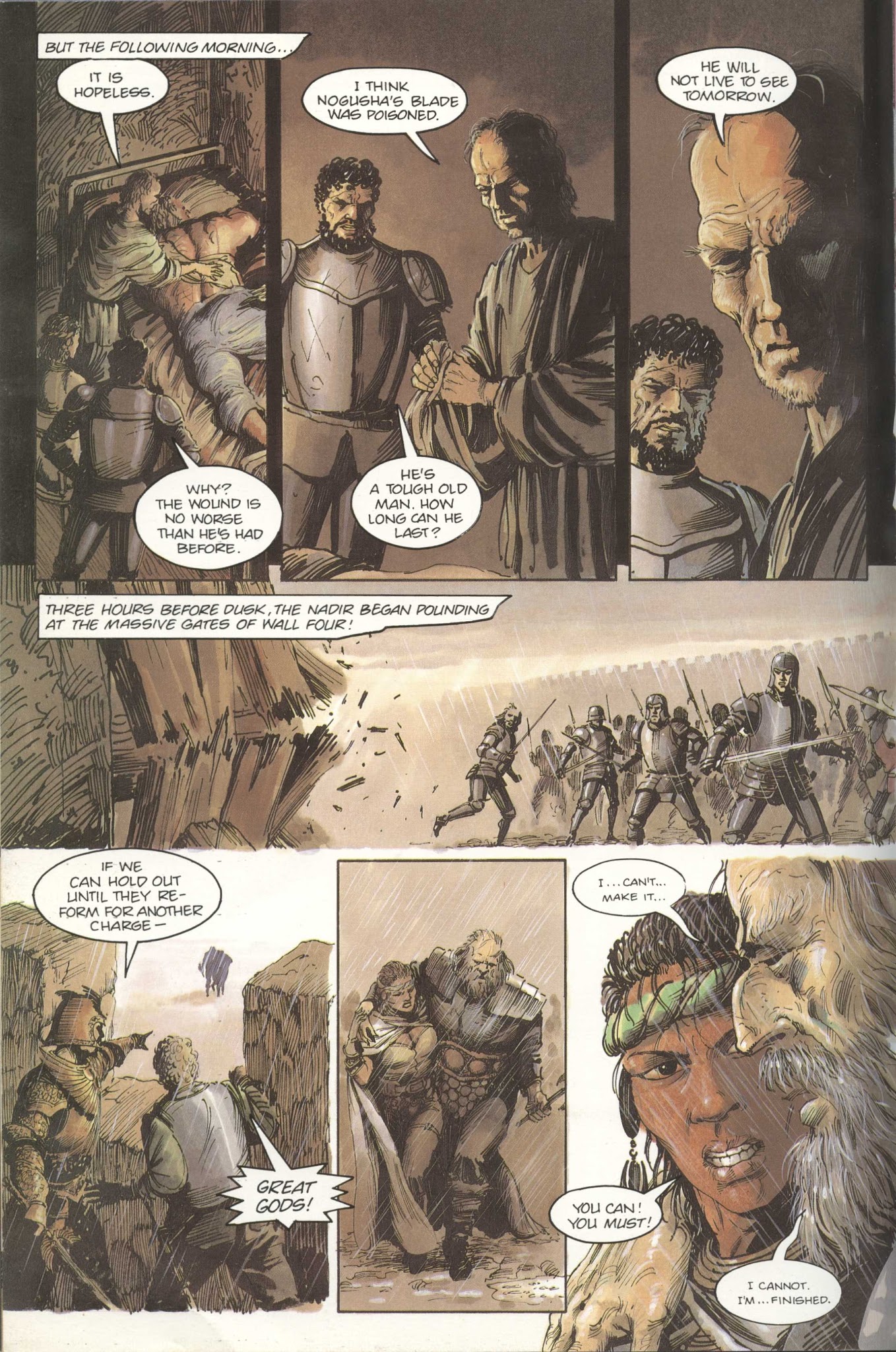 Read online David Gemmell's Legend: A Graphic Novel comic -  Issue # TPB - 81