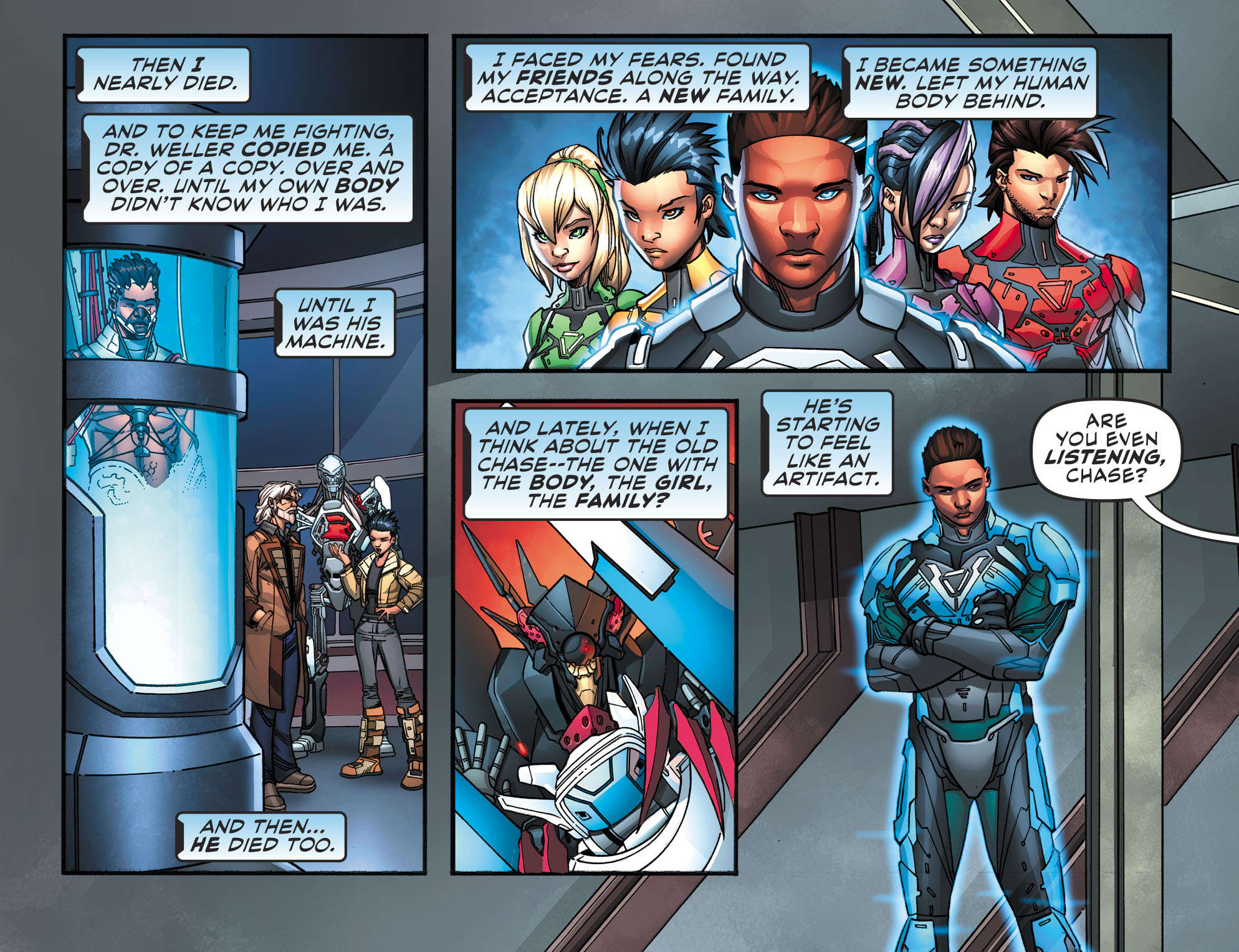 Read online gen:Lock comic -  Issue #1 - 5