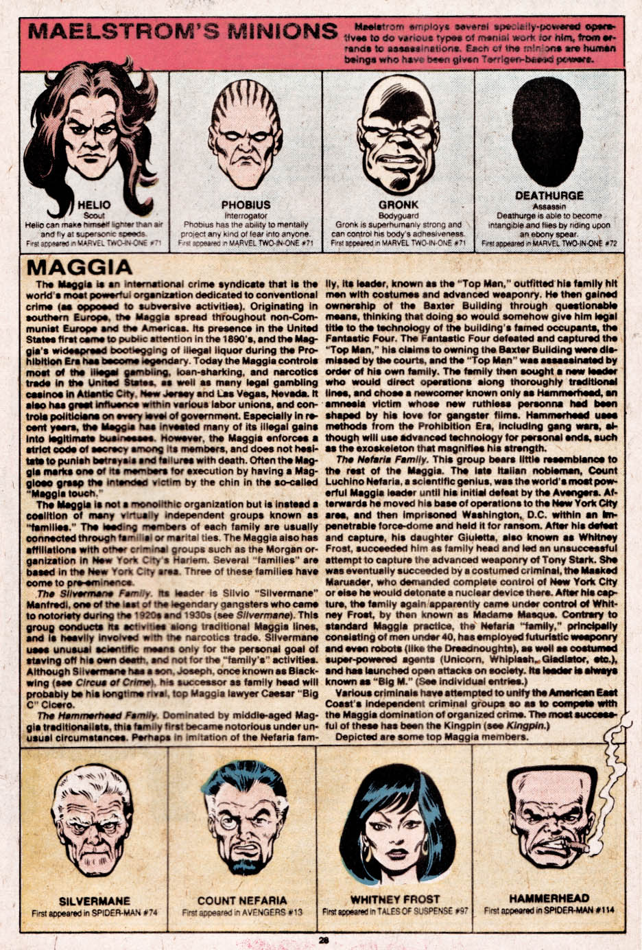 The Official Handbook of the Marvel Universe issue 6 - Page 30