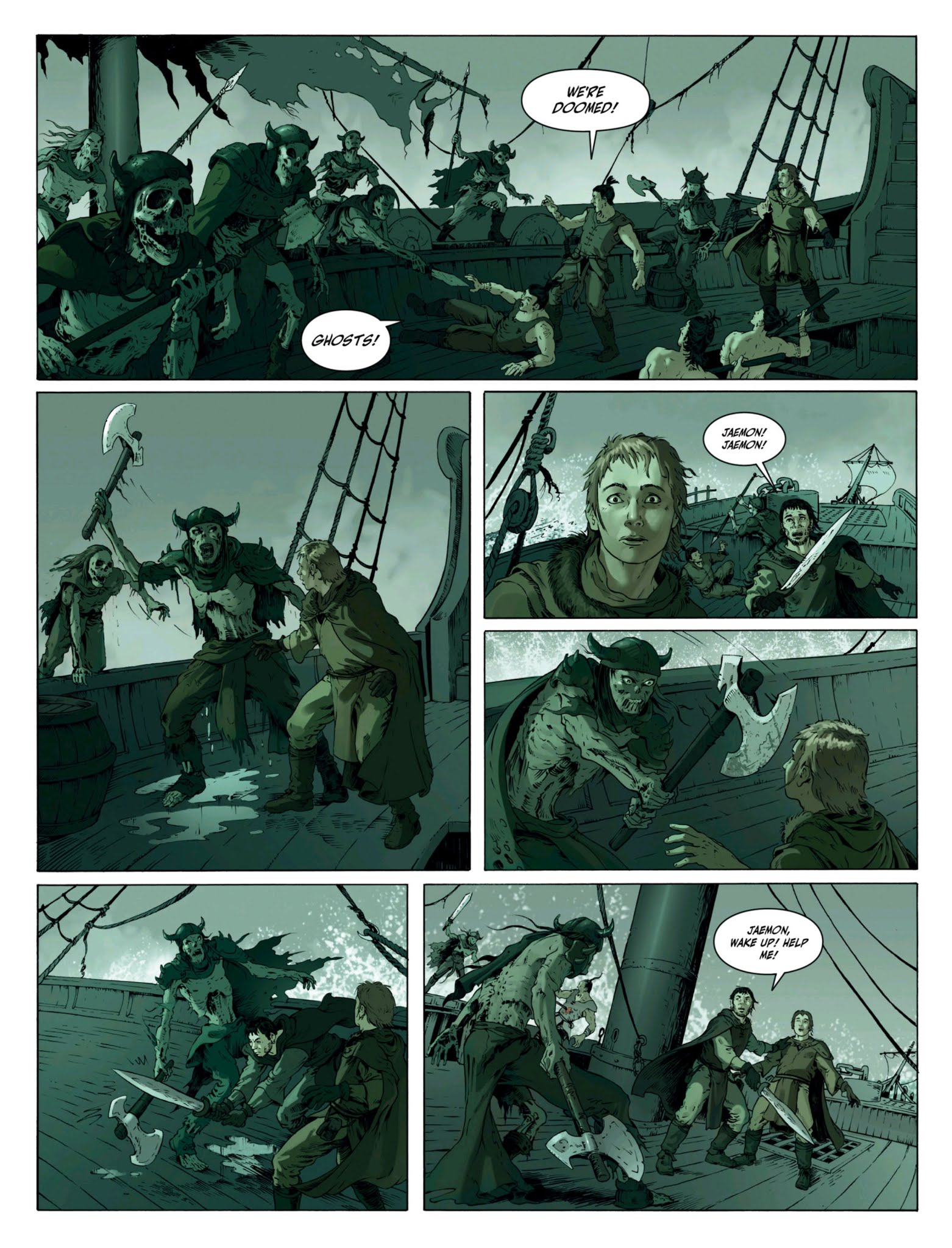 Read online Throne of Ice comic -  Issue #4 - 30