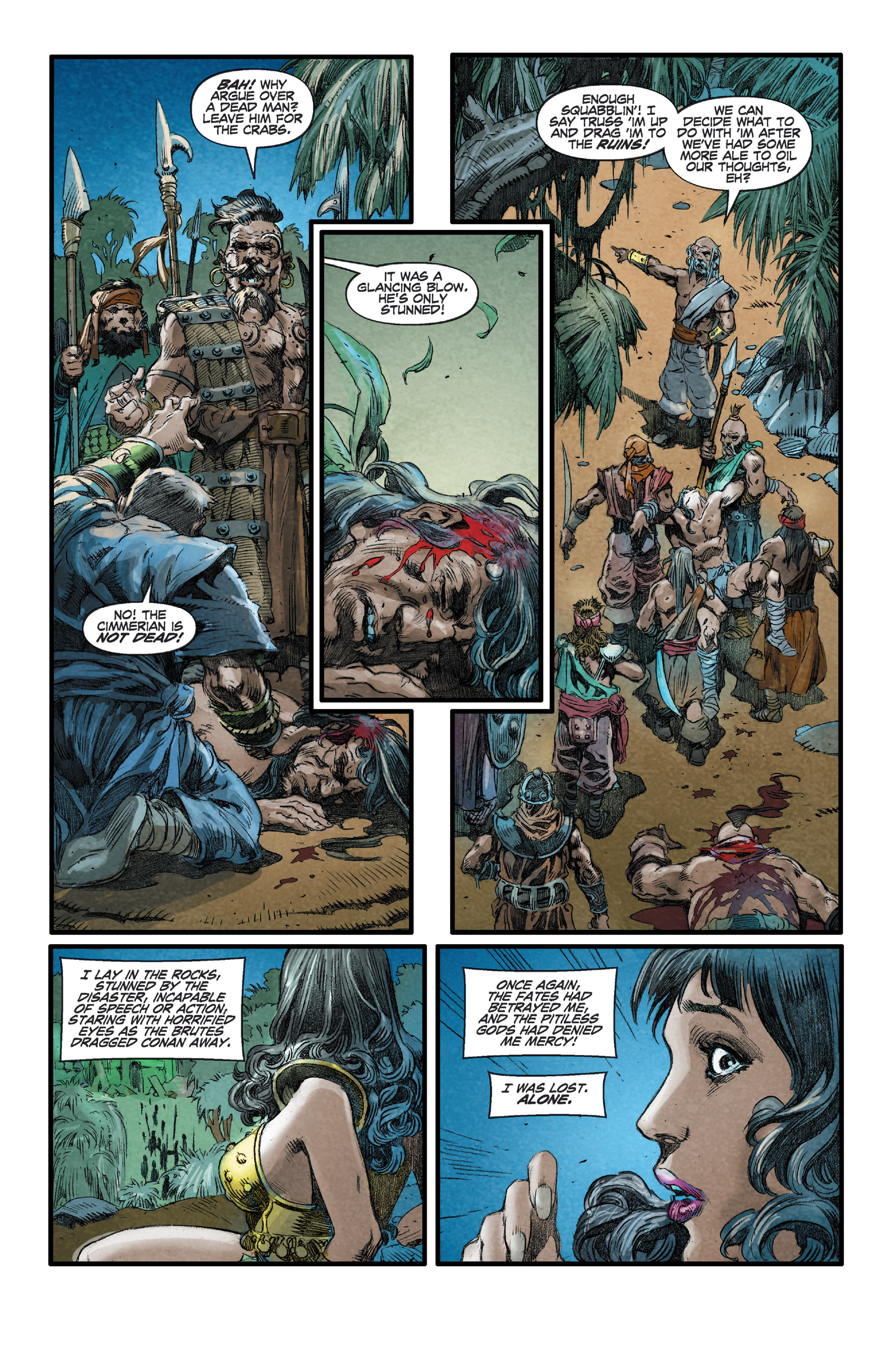 Read online Conan Chronicles Epic Collection comic -  Issue # TPB The Battle of Shamla Pass (Part 4) - 76