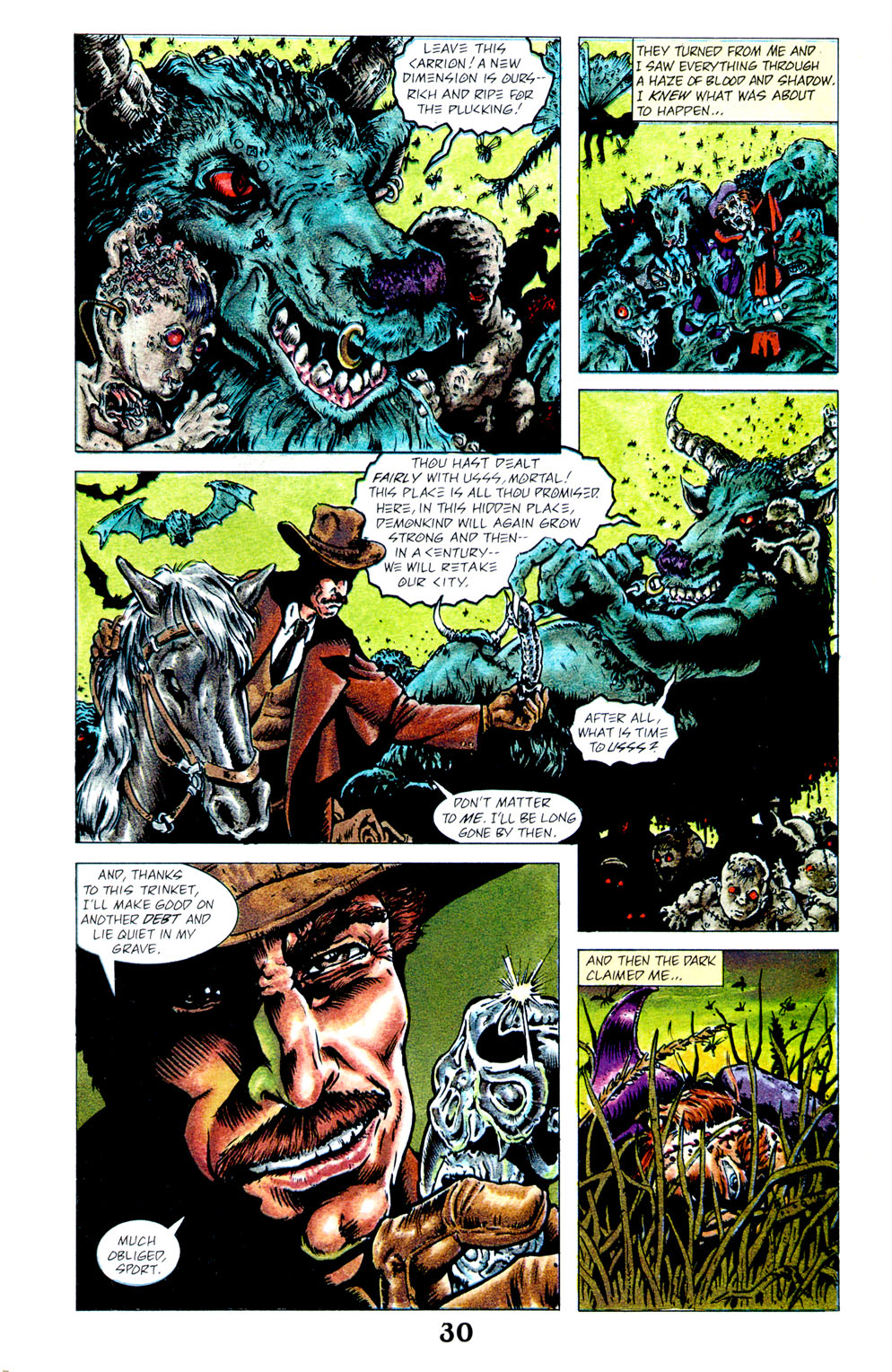 Read online Demon Knight: A Grimjack Graphic Novel comic -  Issue # Full - 36