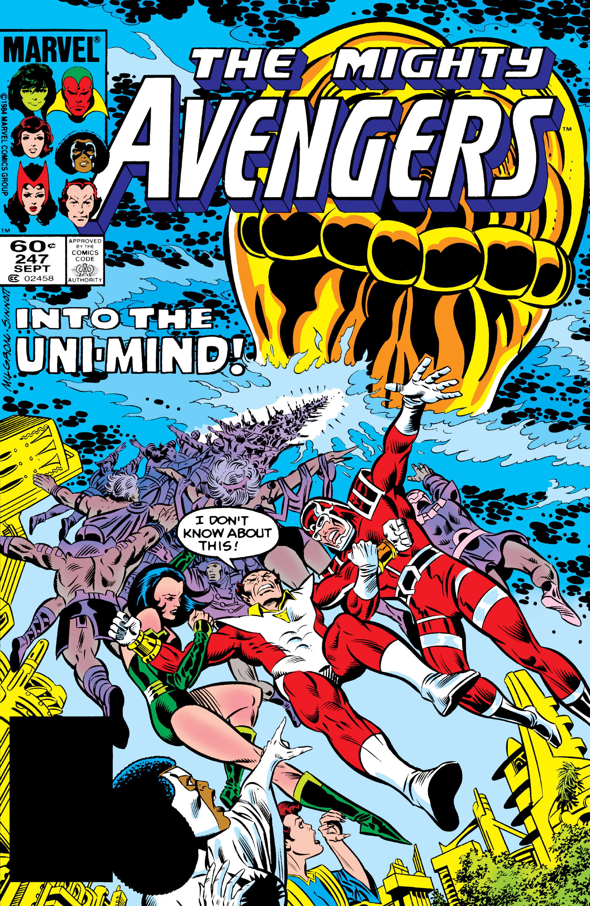 Read online The Avengers (1963) comic -  Issue #247 - 1