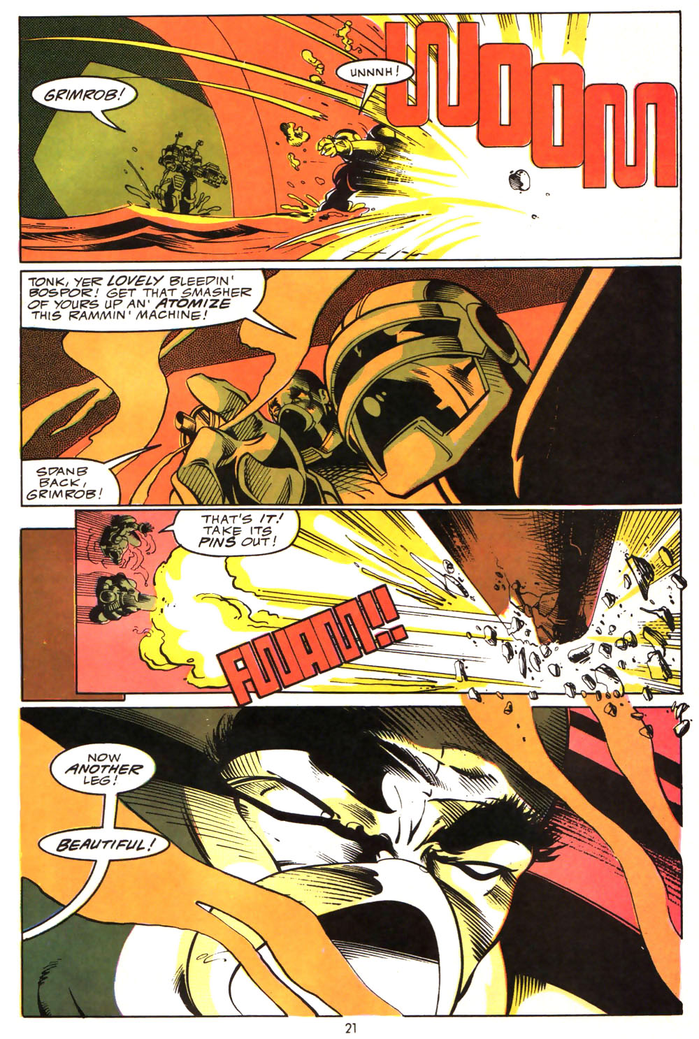 Read online Alien Legion (1987) comic -  Issue #15 - 24