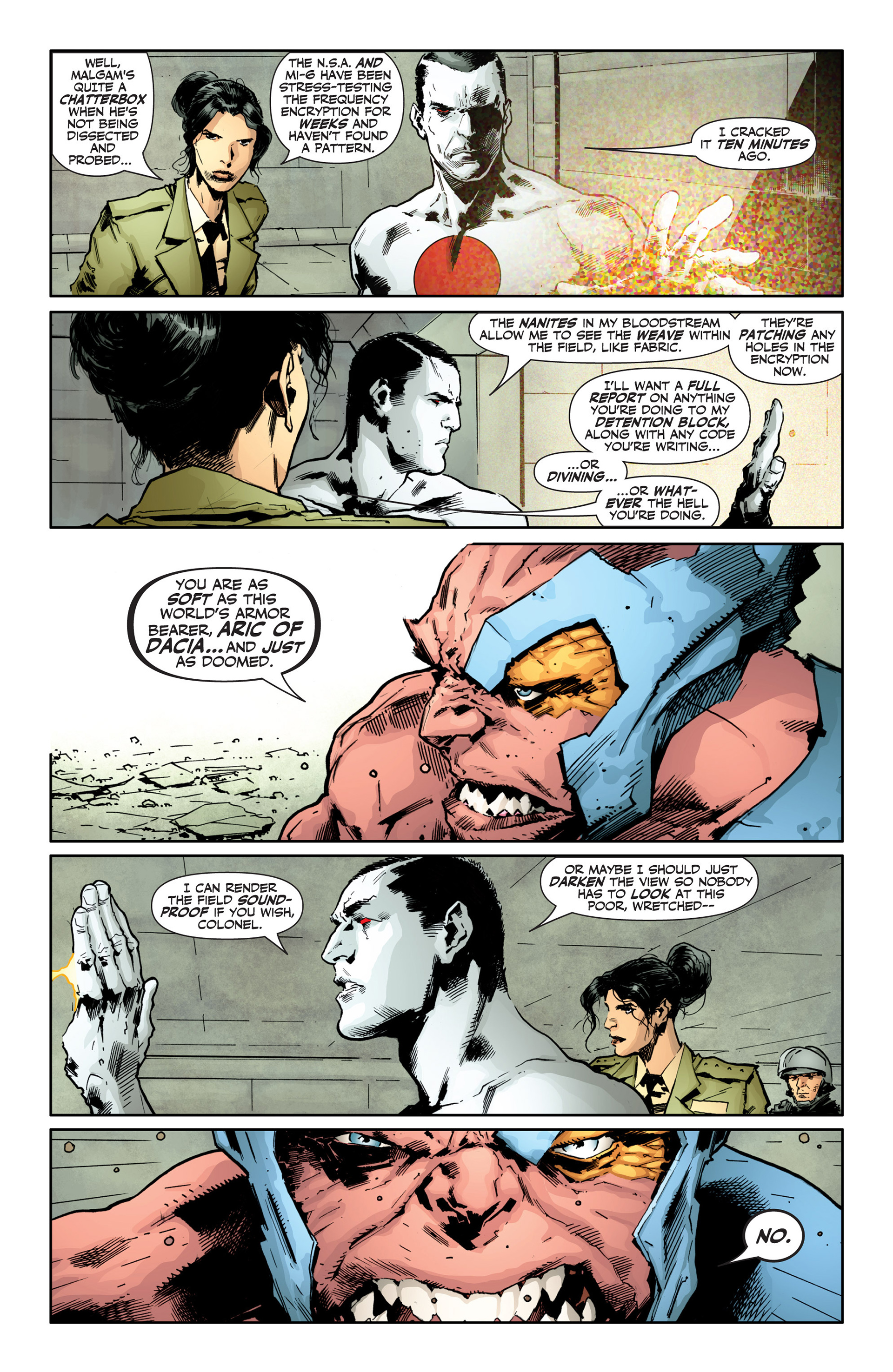 Read online Armor Hunters: Bloodshot comic -  Issue #1 - 11