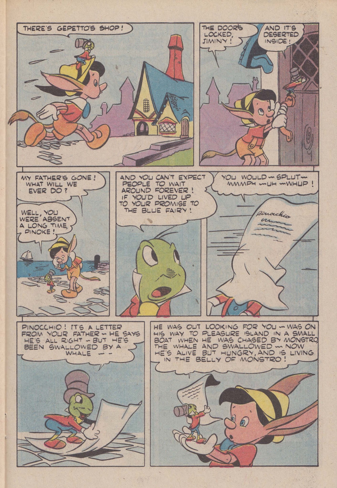 Read online Walt Disney's Pinocchio Special comic -  Issue # Full - 29