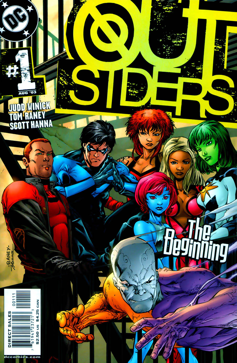 Read online Outsiders (2003) comic -  Issue #1 - 1